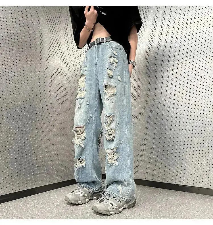 Japanese Brand High Street Ripped Jeans Size US 32 / EU 48 - 1 Thumbnail