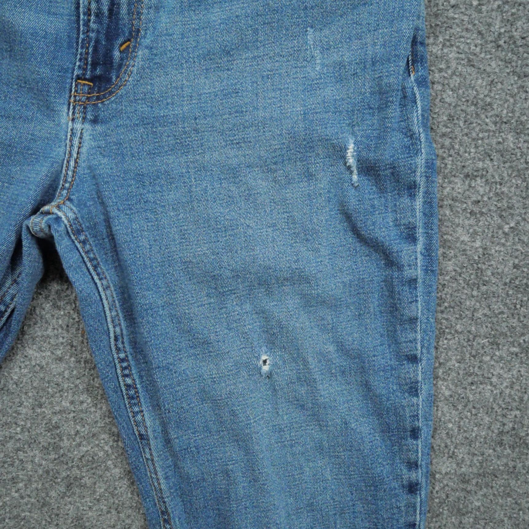 Abercrombie & Fitch Abercrombie & Fitch Jeans Womens 28 Skinny High Rise Distressed Denim Pants Size 28" / US 6 / IT 42 - 6 Thumbnail