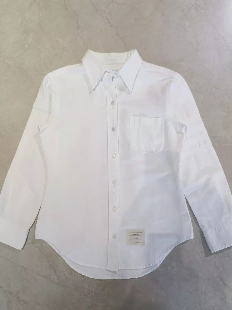 Thom Browne Thom Browne White shirt Size US S / EU 44-46 / 1 - 1 Thumbnail