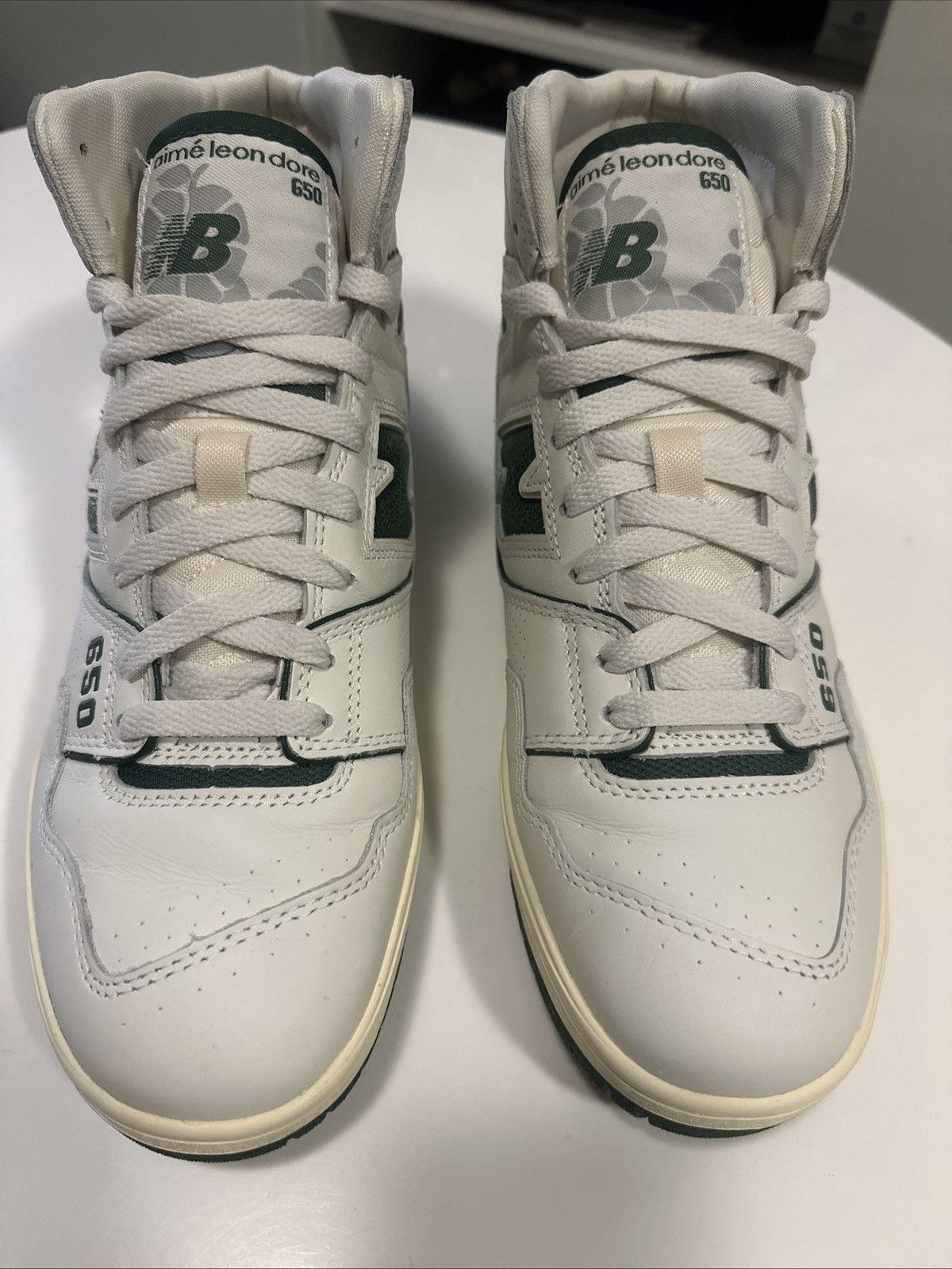 New Balance Men New Balance Aime Leon Dore 650 Green White 9.5 BB650RL1 Size US 10 / EU 43 - 1 Thumbnail