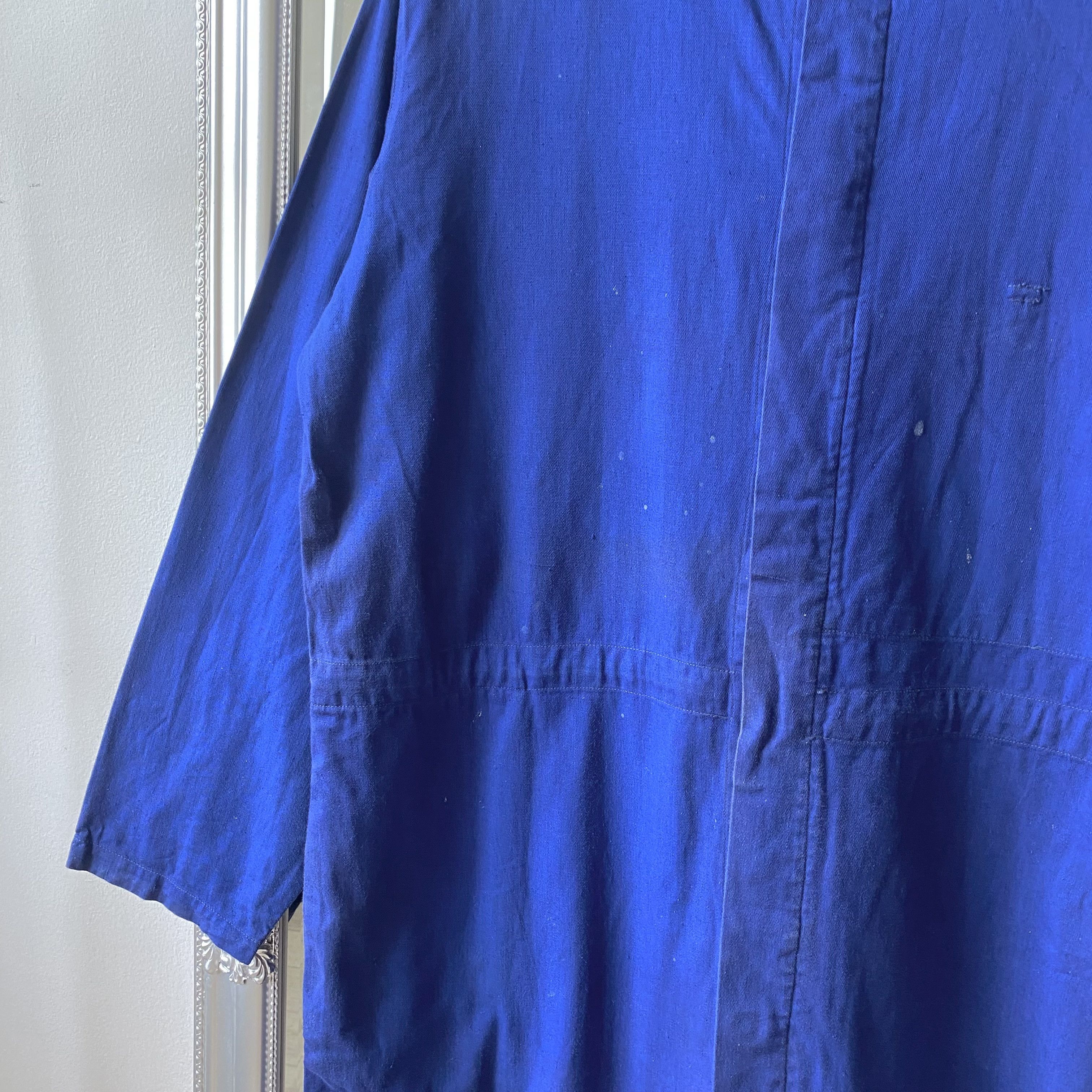 Vetra ⚙️ Vintage Faded Sanfor Worker French Coverall Le Laboureur Size US 32 / EU 48 - 3 Thumbnail