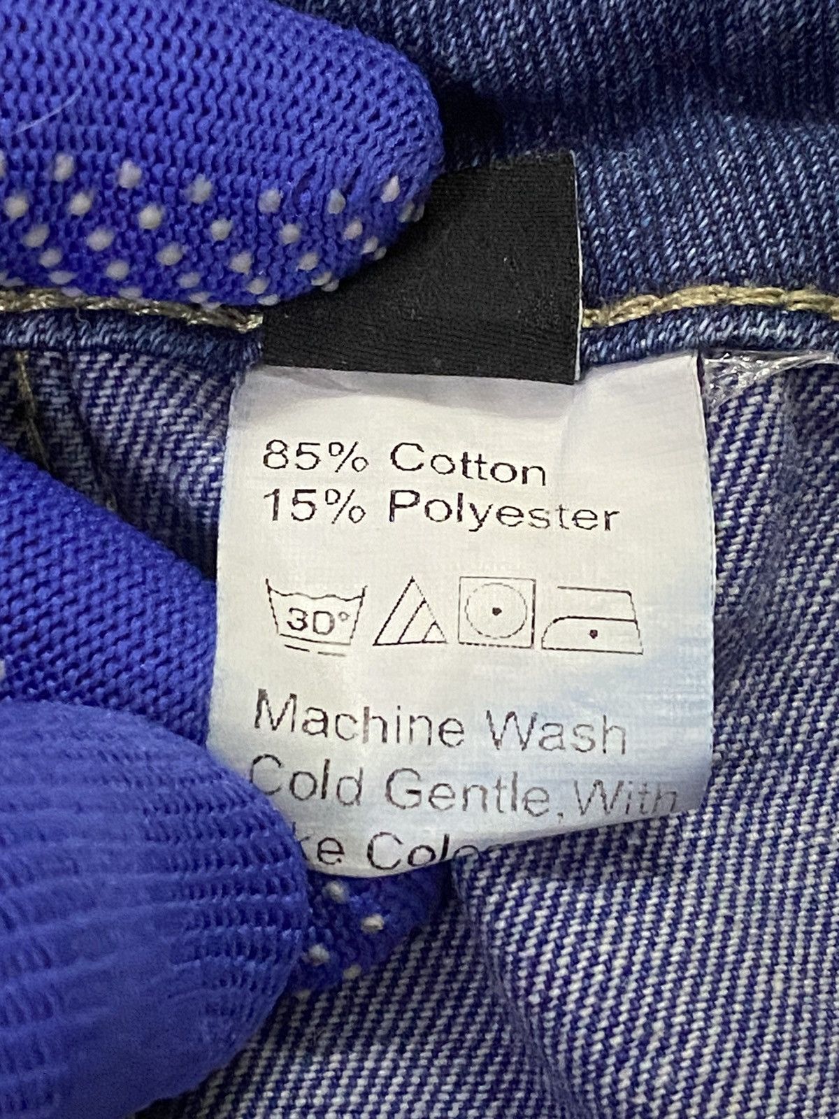 Japanese Brand Japanese Brand Patchwork High Waish Button fly Splied Jeans Size 28" / US 6 / IT 42 - 12 Thumbnail