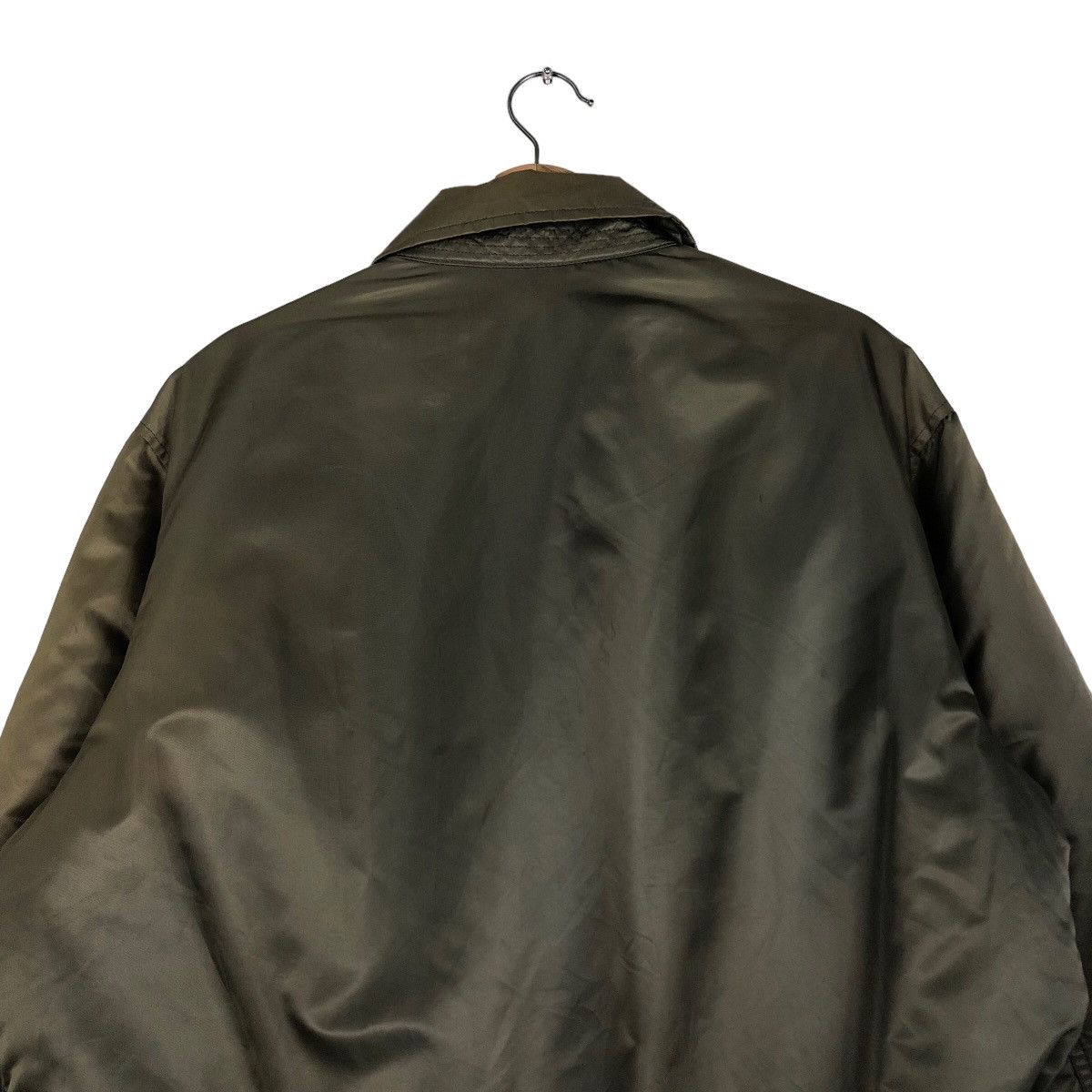 Vintage Vintage Fly Bomber Jacket Riot Riot Lucky Strike Full Patch Size US L / EU 52-54 / 3 - 10 Thumbnail
