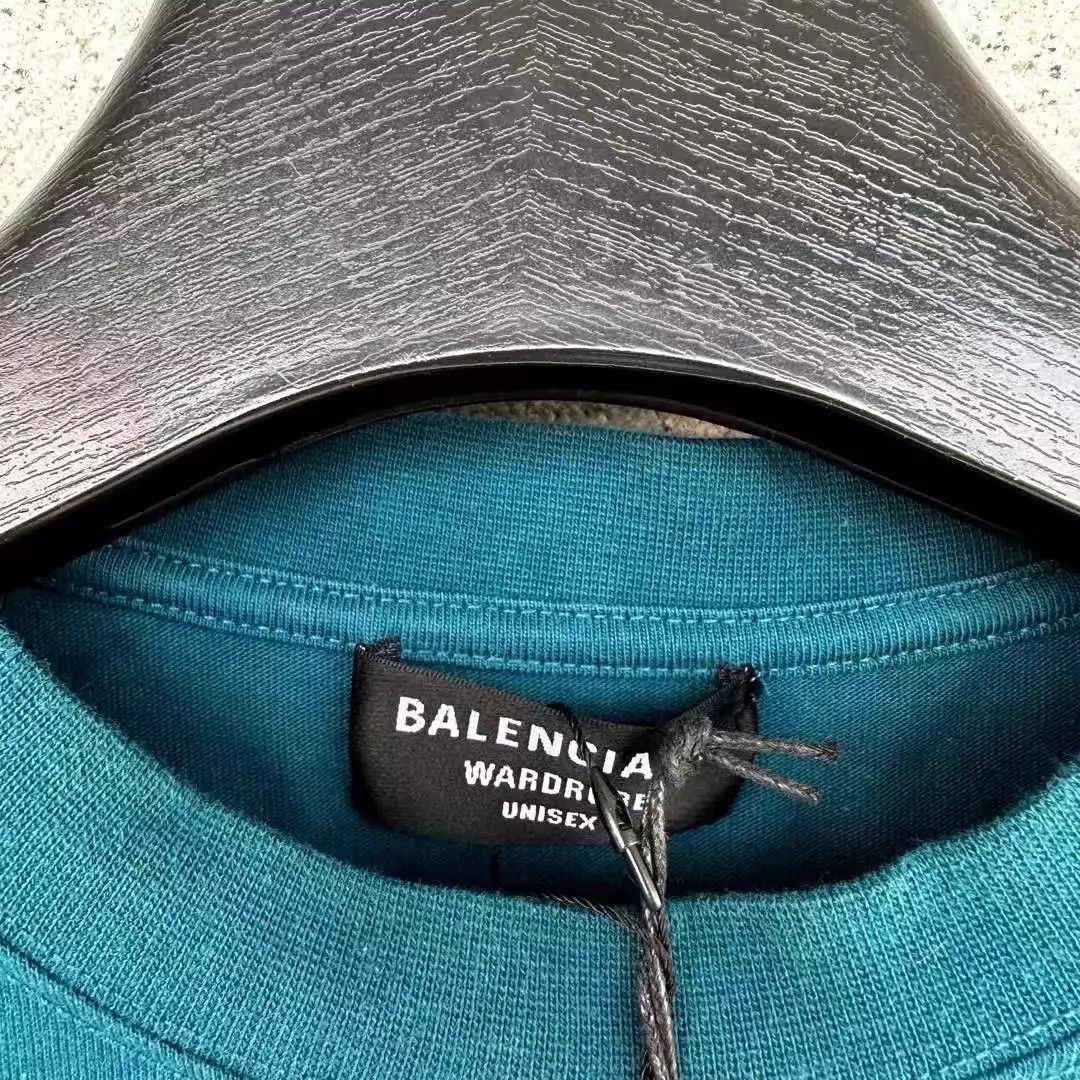 Balenciaga Balenciaga Lake Green Embroidered Logo OS S T-shirt NWT Size US S / EU 44-46 / 1 - 2 Thumbnail