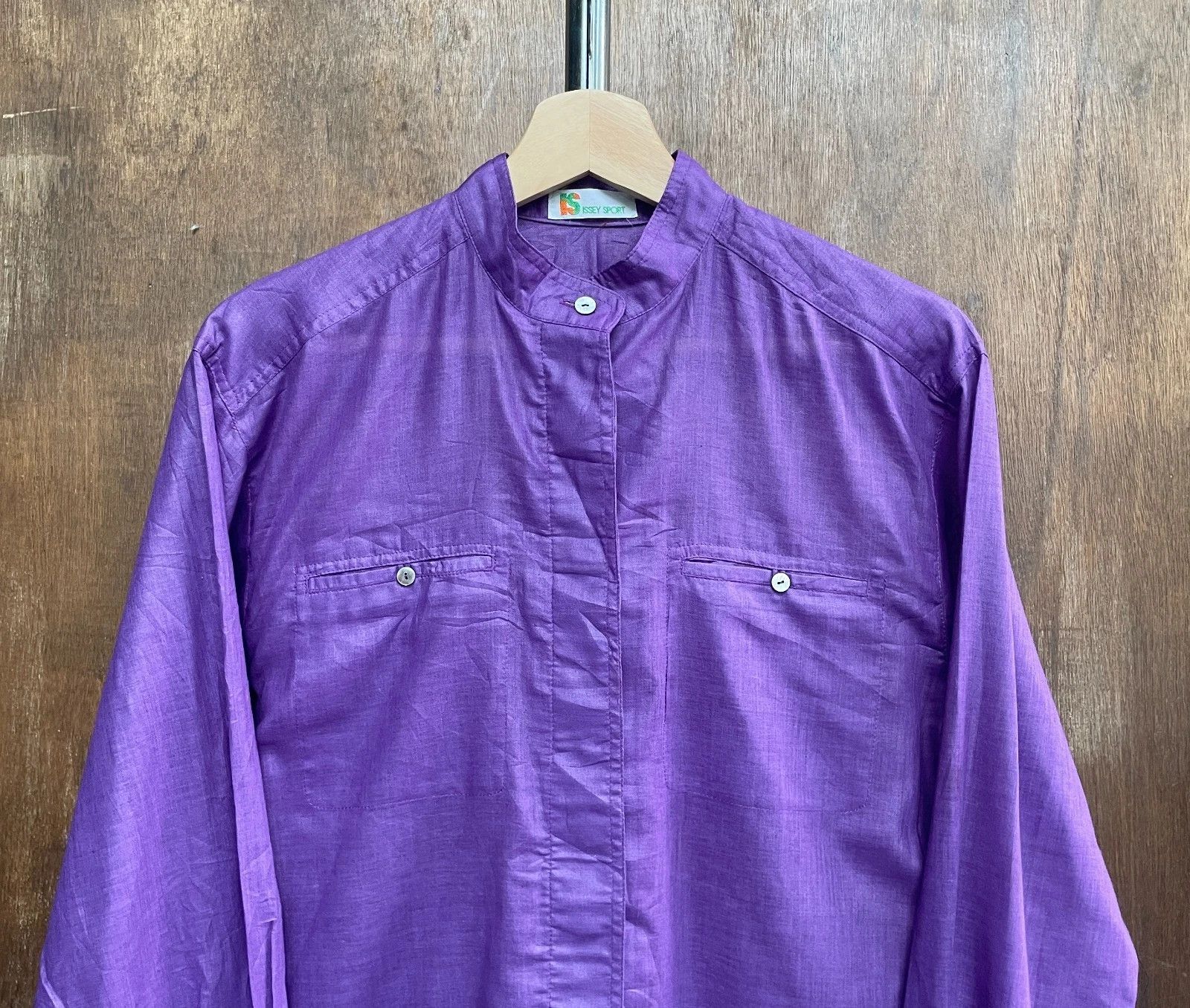 Issey Miyake ISSEY MIYAKE Sport 90's Double Pockets Shanghai Shirt Size US S / EU 44-46 / 1 - 2 Thumbnail