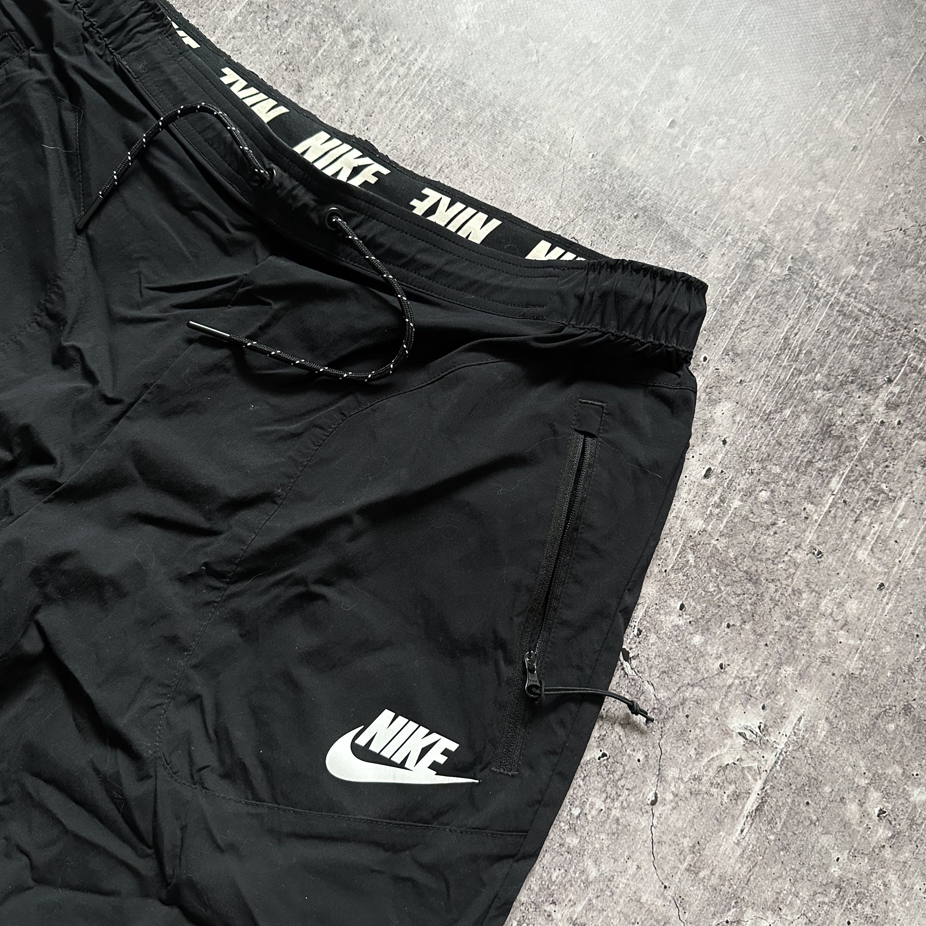 Nike Nike Nylon Metal Drill Track Straight Pants Size US 34 / EU 50 - 2 Thumbnail
