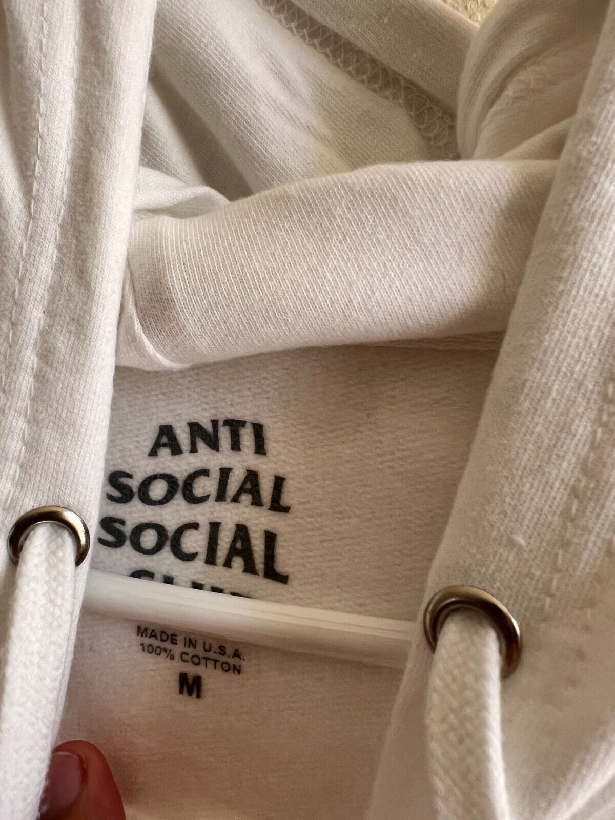 Anti Social Social Club ANTI SOCIAL SOCIAL CLUB PULLOVER HOODIES Size M Size US M / EU 48-50 / 2 - 3 Thumbnail