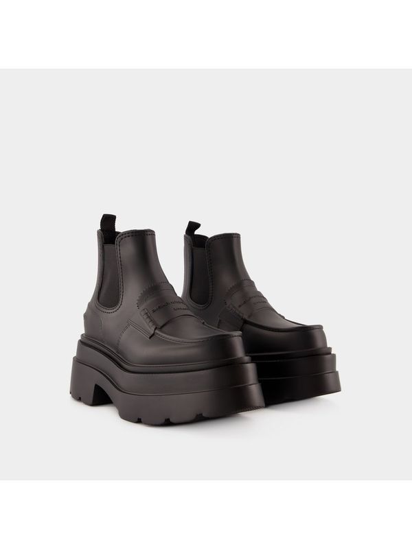 Alexander Wang o1s22i1n0225 Carter Rain Boots in Black Size US 10 / IT 40 - 2 Thumbnail