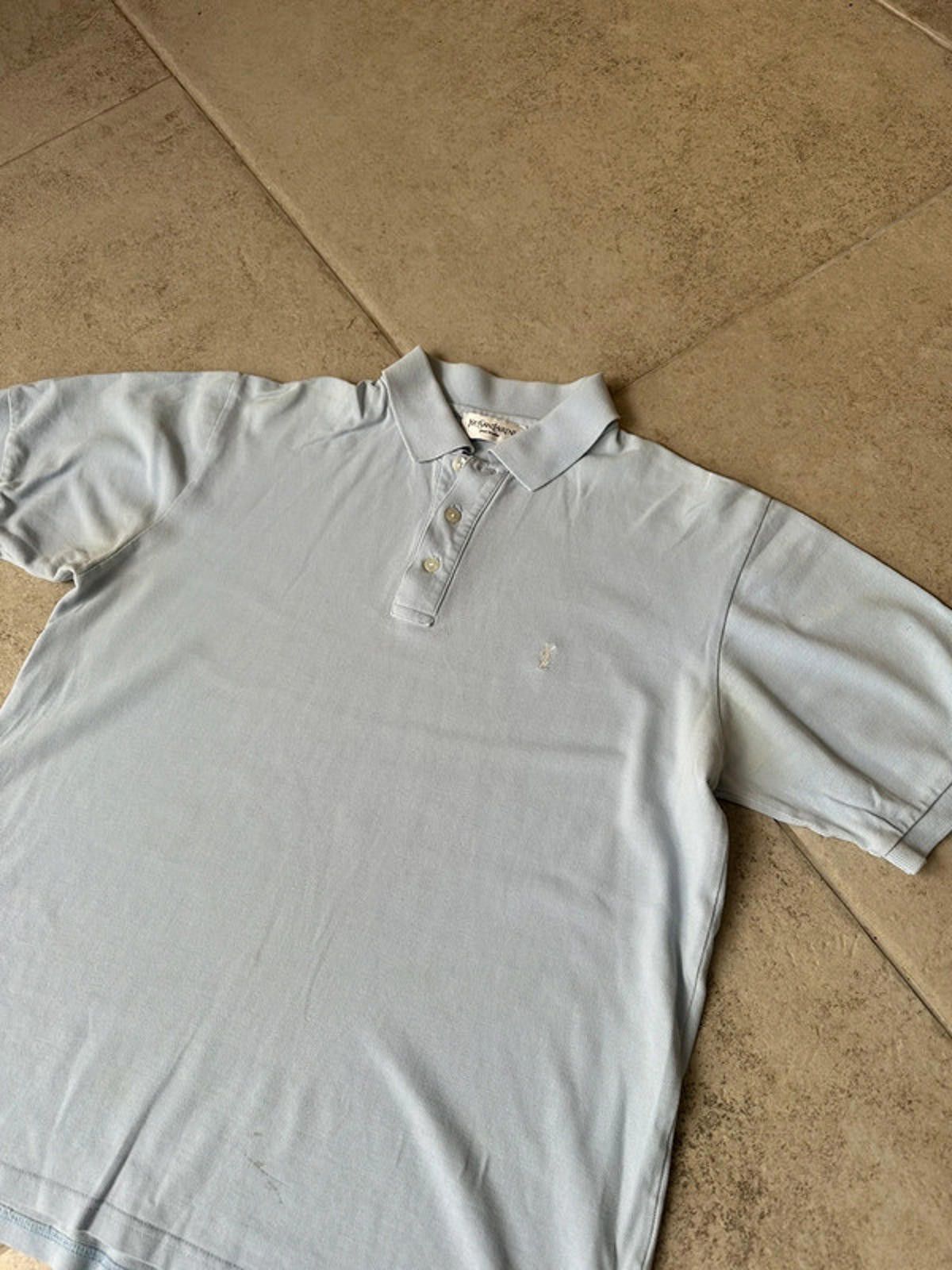 Yves Saint Laurent YSL Vintage Polo Size US M / EU 48-50 / 2 - 2 Thumbnail