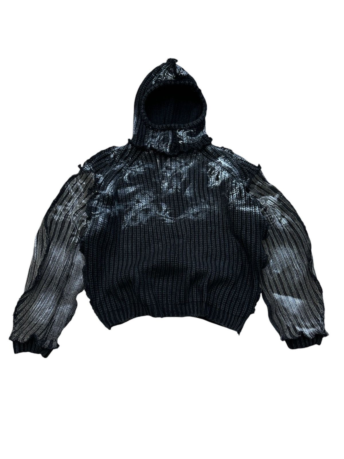 Hysteric Glamour × If Six Was Nine ARCHIVE PRINTED HOODIE L.G.B. Style SWEATER RIPPED Size US L / EU 52-54 / 3 - 1 Thumbnail