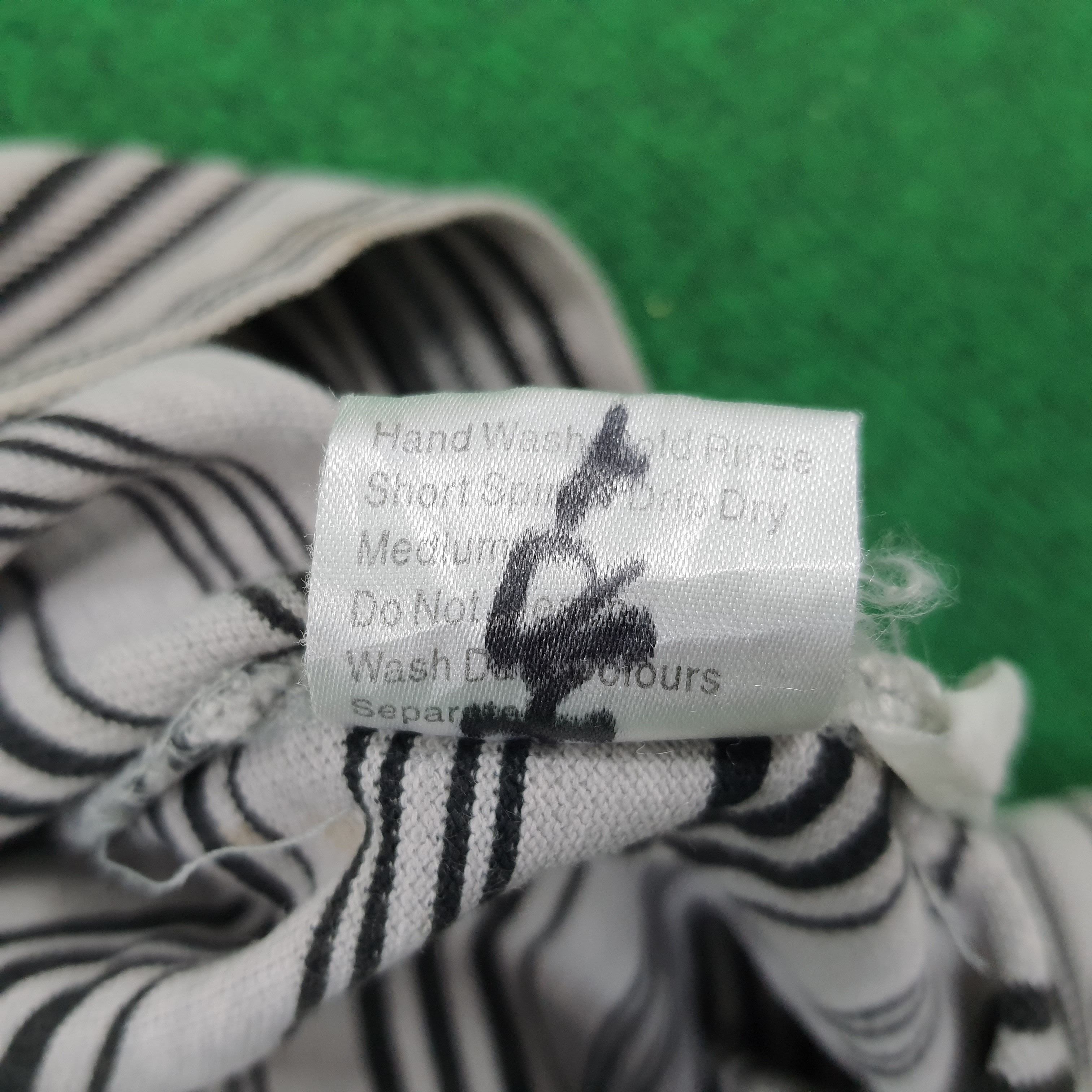 Vintage × Yves Saint Laurent Vintage Yves Saint Laurent YSL Striped Polo Shirt C196N76 Size US M / EU 48-50 / 2 - 11 Thumbnail