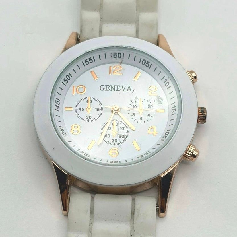 Geneva White & Rose Gold Geneva Men’s Watch Size ONE SIZE - 3 Thumbnail