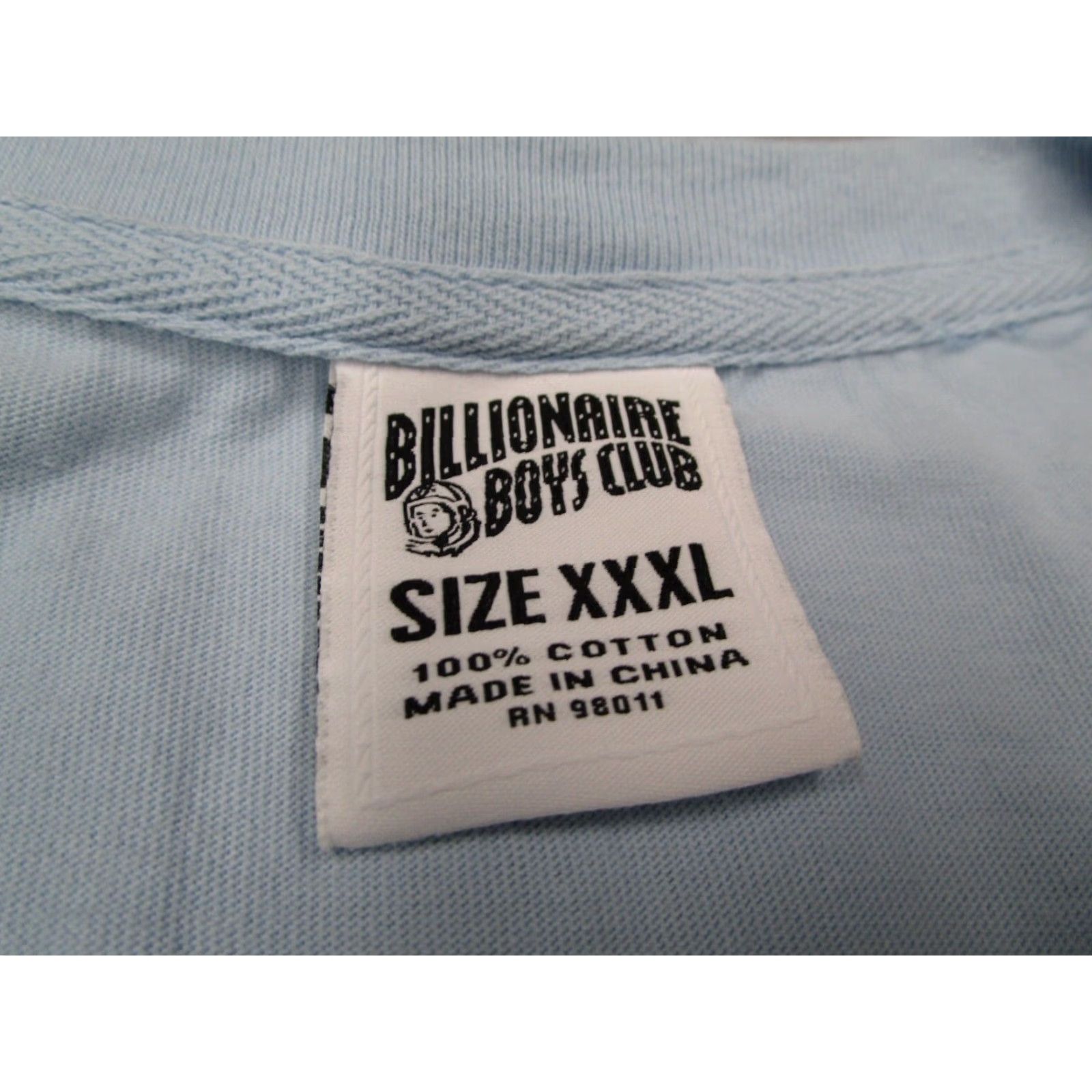 Billionaire Boys Club VINTAGE Billionaire Boys Club T-Shirt Mens 3XL Blue Short Sleeve Crew Neck Cotton Retro 2020s Size US XXL / EU 58 / 5 - 3 Thumbnail