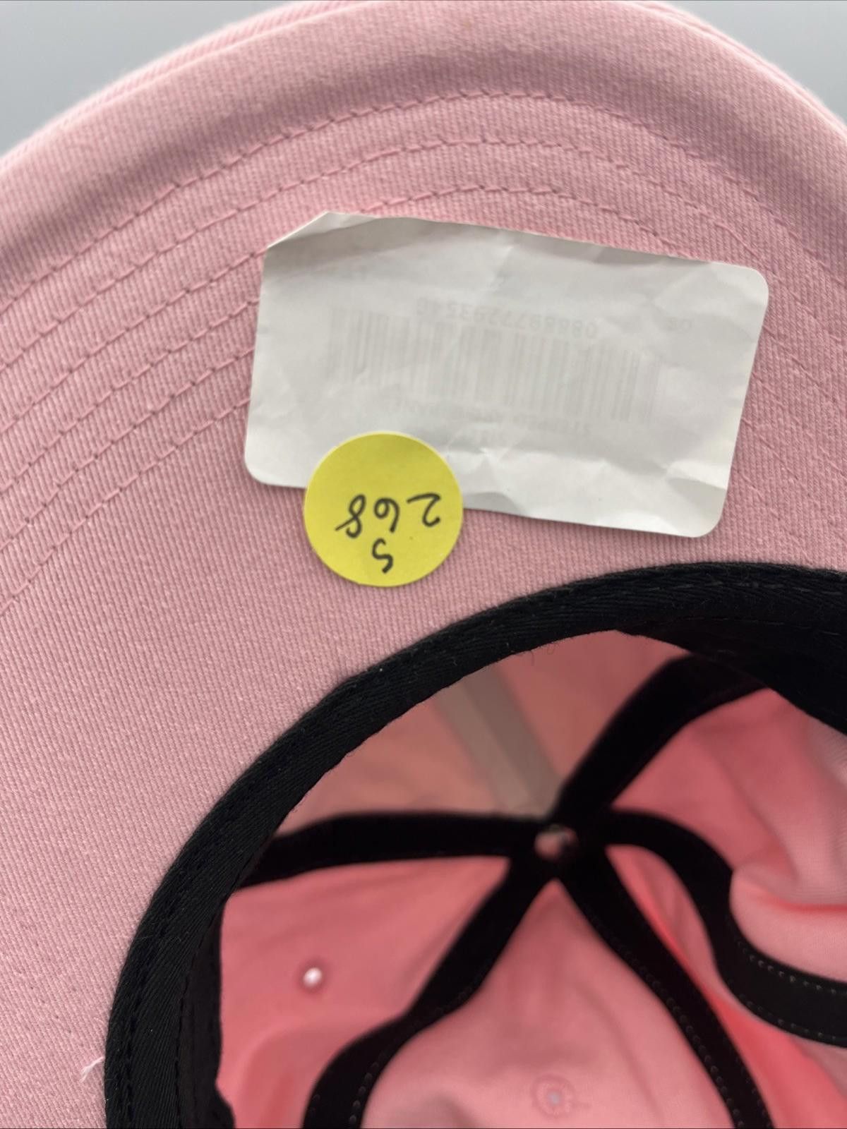 Supreme Supreme Stepped Arc 6-Panel Cap Light Pink FW17 Strapback Size ONE SIZE - 7 Thumbnail