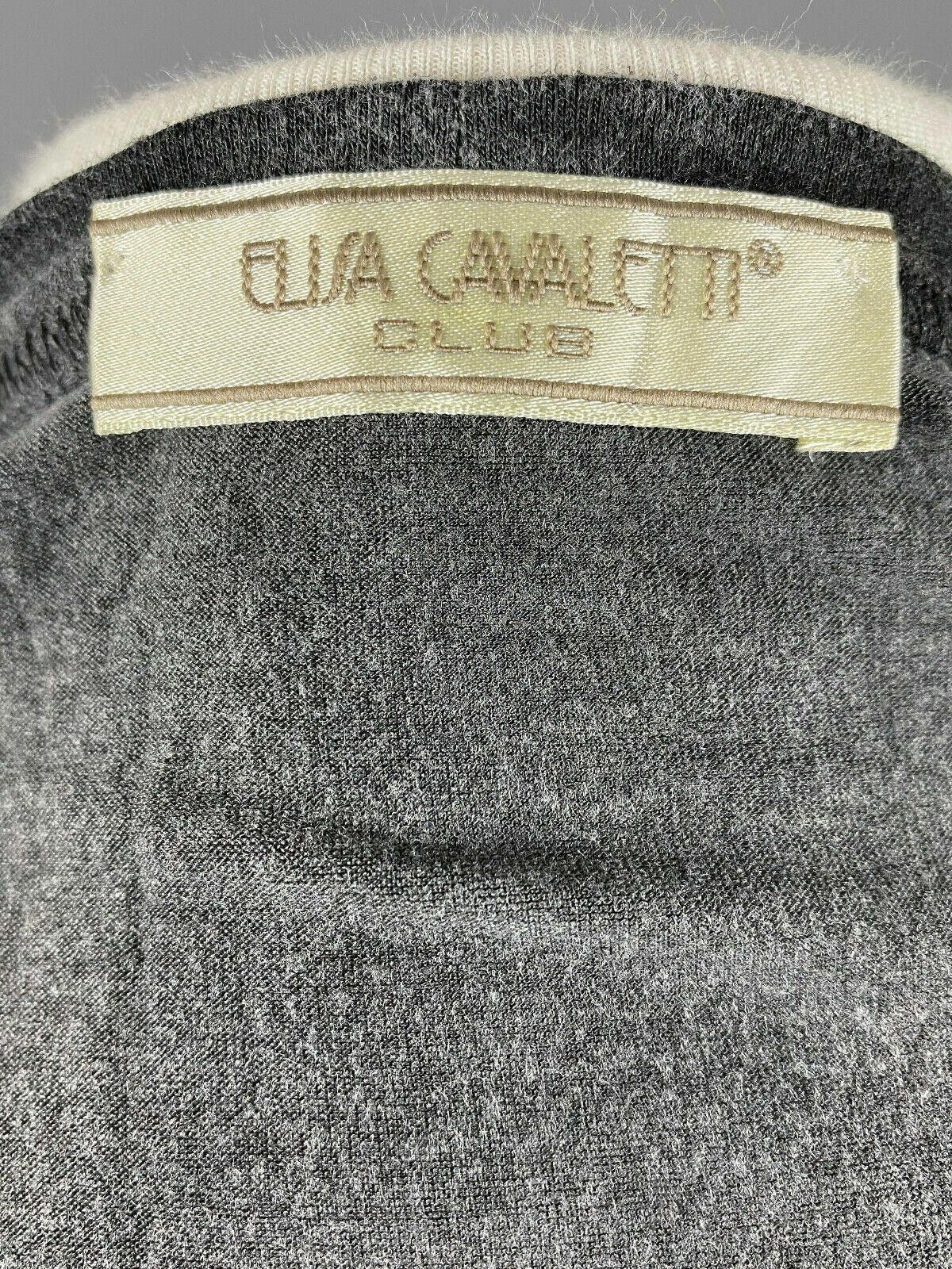 Designer Elisa Cavaletti Club Grey Lagenlook Tank Midi Dress Size M Size M / US 6-8 / IT 42-44 - 8 Thumbnail