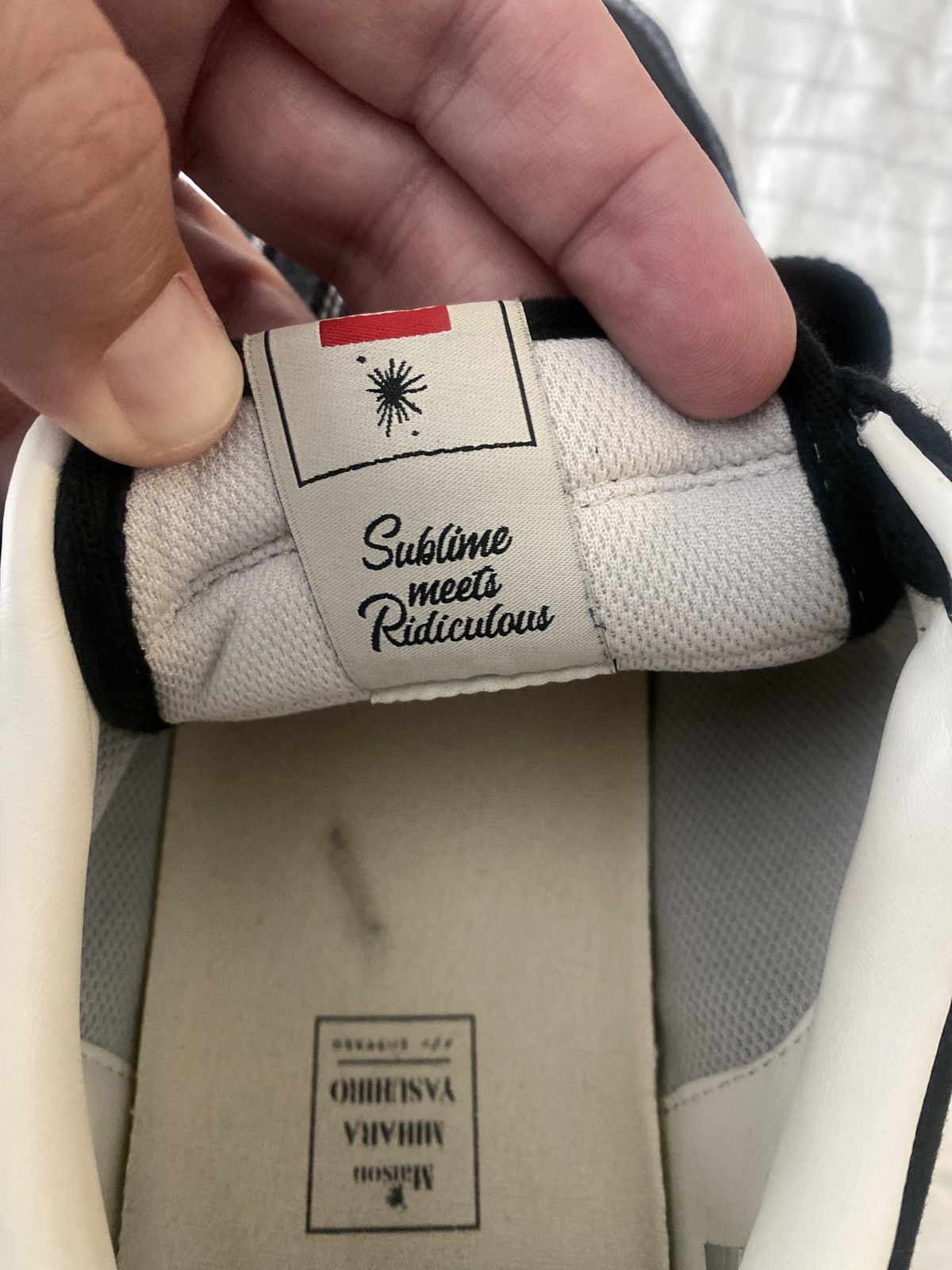 Maison MIHARA YASUHIRO MMY Wayne OG Sole Over-Dyed Canvas Low Top Sneaker Sz46 Size US 13 / EU 46 - 20 Thumbnail
