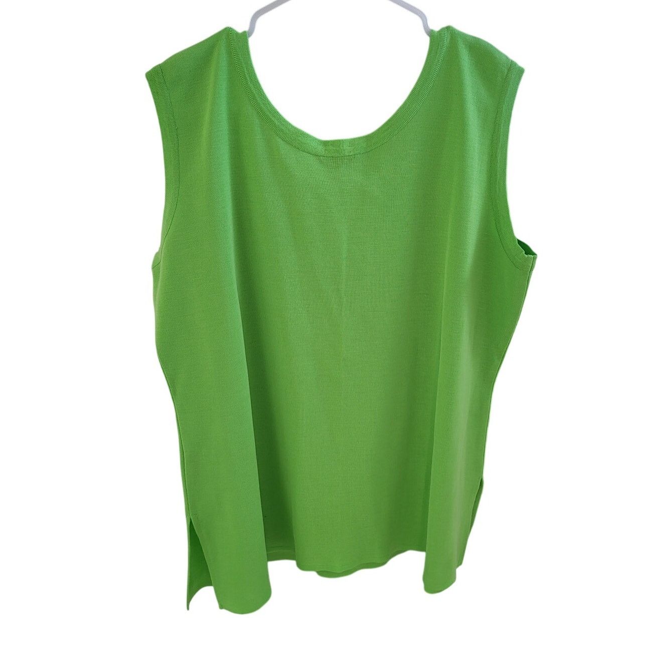 Other Misook Sleeveless Blouse in Neon Green - XL Size XL / US 12-14 / IT 48-50 - 2 Thumbnail