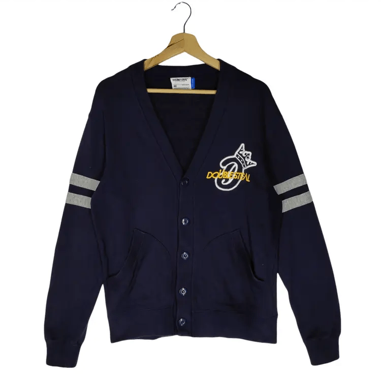 Japanese Brand Double Steal Cardigan Size US M / EU 48-50 / 2 - 1 Thumbnail