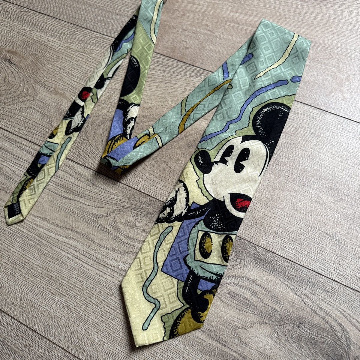 Disney Disney International Mickey Mouse Vintage Necktie Size ONE SIZE - 2 Thumbnail