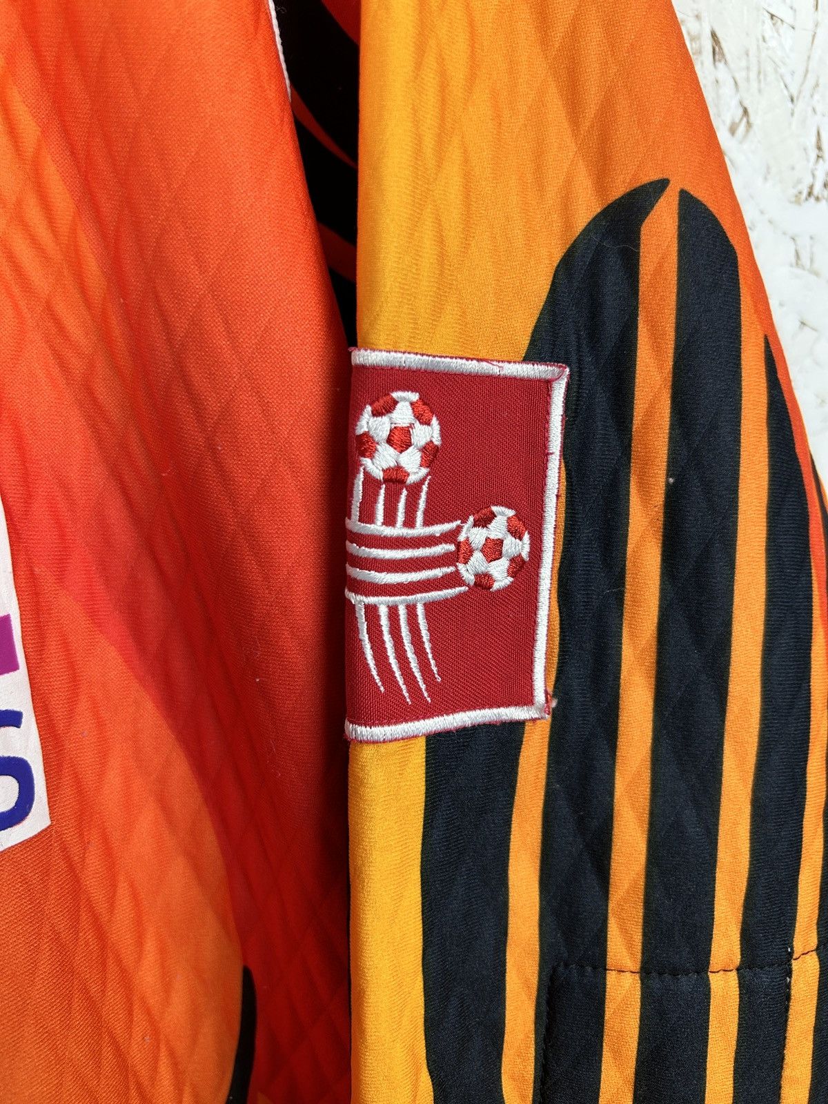 Lotto Sport 90s Vintage Lotto SR Delemont 1996/99 GK #1 Match Worn Jrsy Size US XL / EU 56 / 4 - 6 Thumbnail