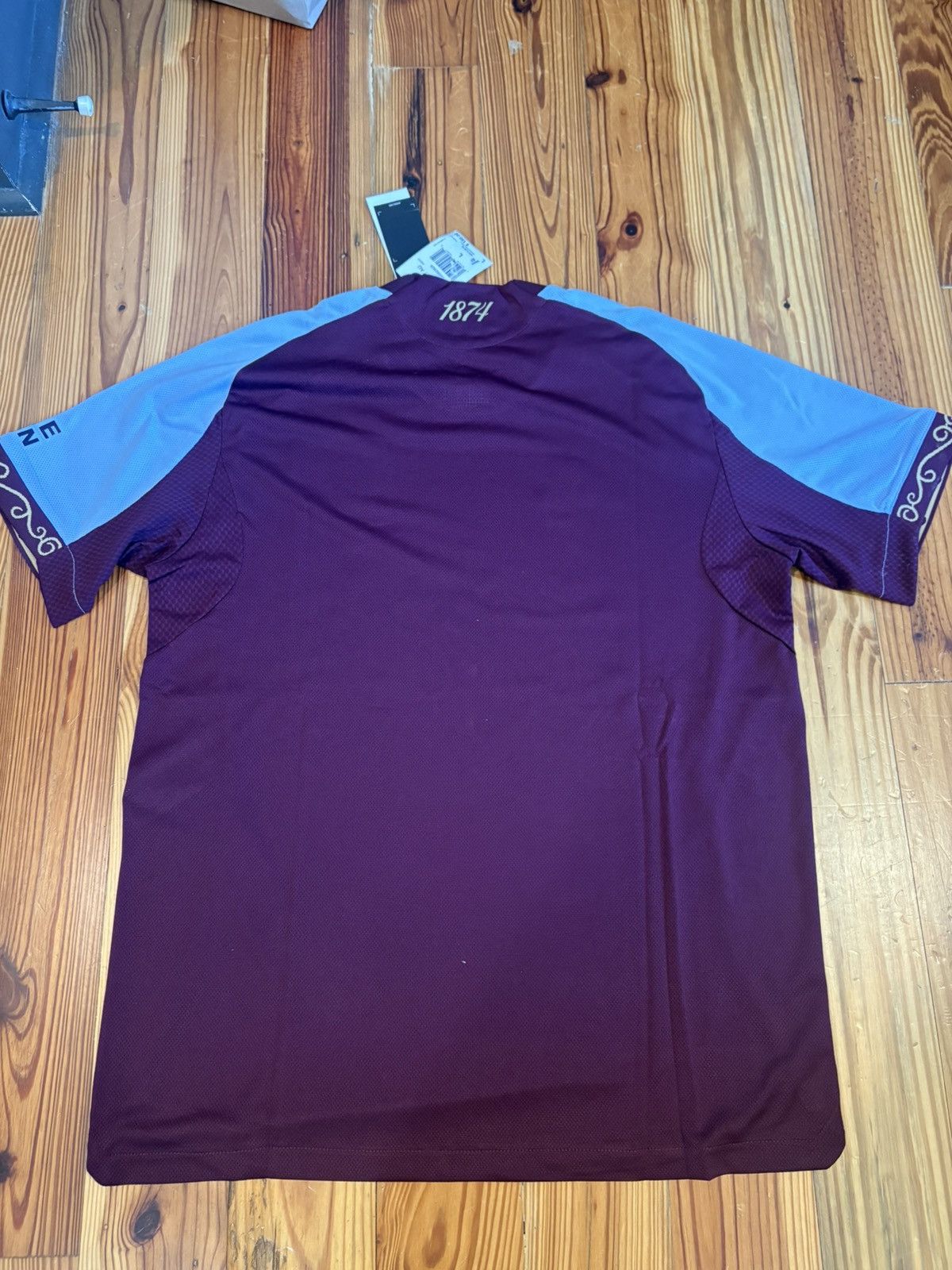 Adidas New adidas Aston Villa FC Home Authentic Jersey men's large Size US L / EU 52-54 / 3 - 6 Thumbnail