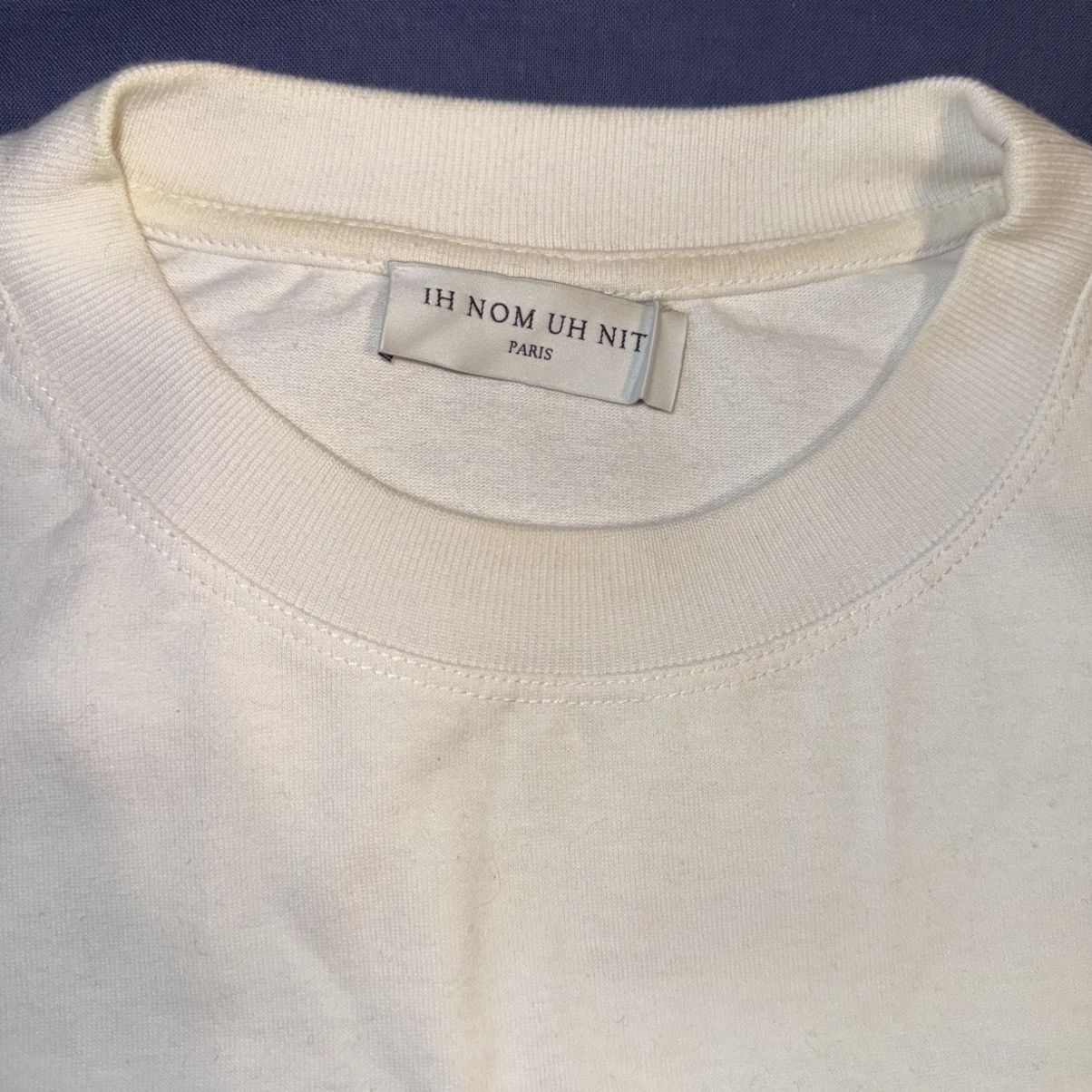 Ih Nom Uh Nit Ih Nom Uh Nit white beaded embellished t-shirt Size US S / EU 44-46 / 1 - 5 Thumbnail