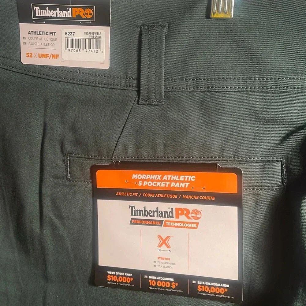 Timberland NWT Timberland PRO Morphix Athletic-Fit plus pants Size US 36 / EU 52 - 5 Thumbnail