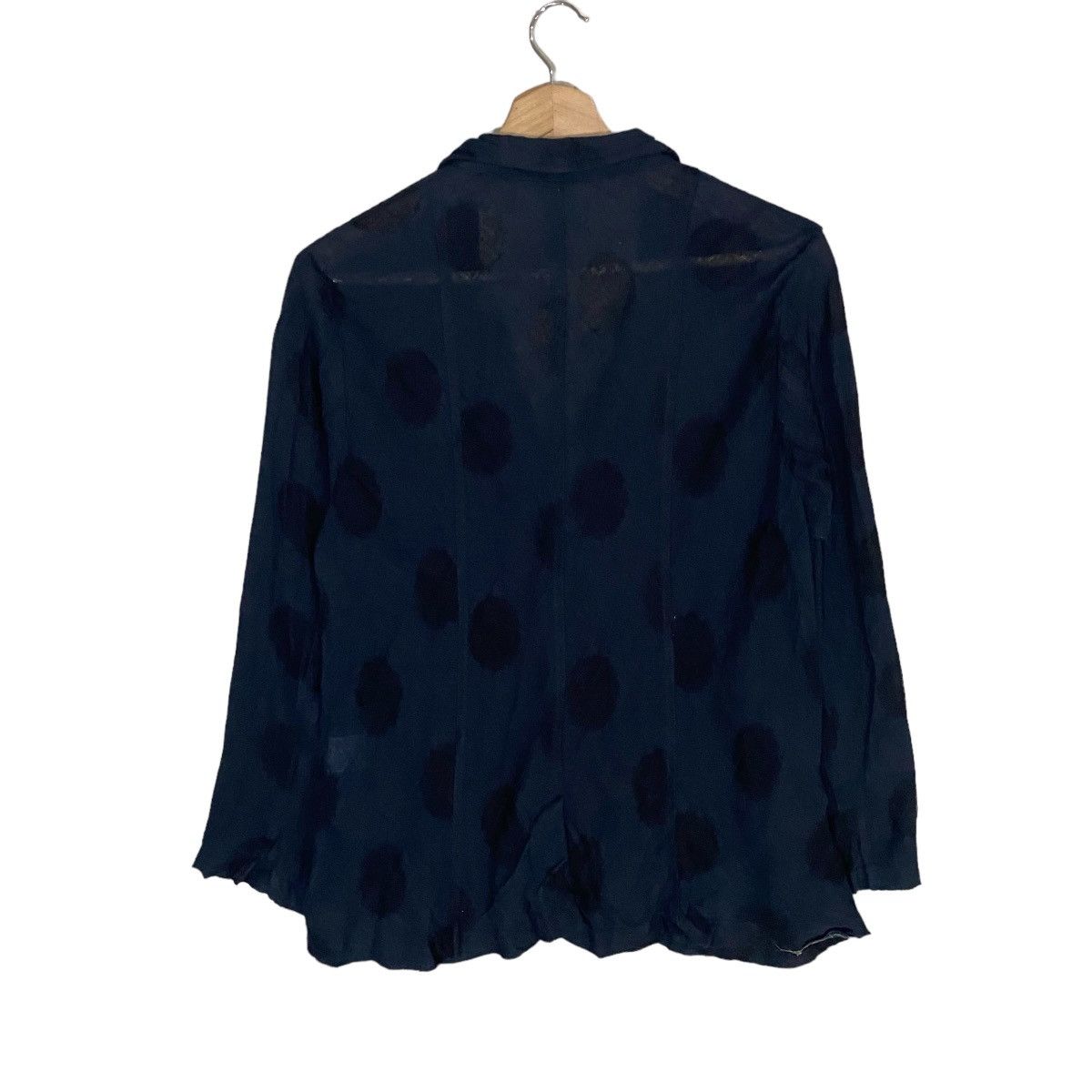 Designer × Issey Miyake × Japanese Brand 🔥VTG PLANTATION ISSEY MIYAKE POLKADOT WOOL JACKET Size US S / EU 44-46 / 1 - 5 Thumbnail