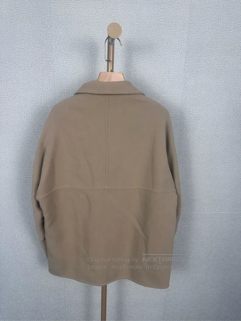Other Hermes Khaki Short Windbreaker Jacket Size XXS / US 00 / IT 34 - 2 Thumbnail