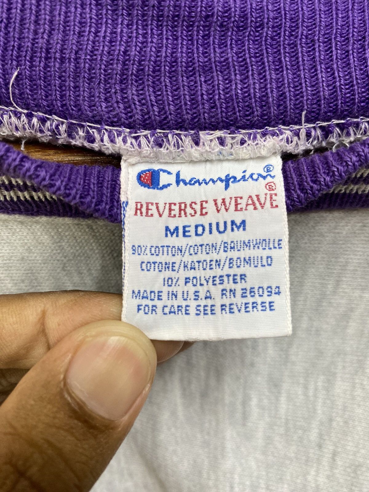Champion Vintage Champion Reverse Weave Sweatshirt Made In USA Medium Size US M / EU 48-50 / 2 - 8 Thumbnail