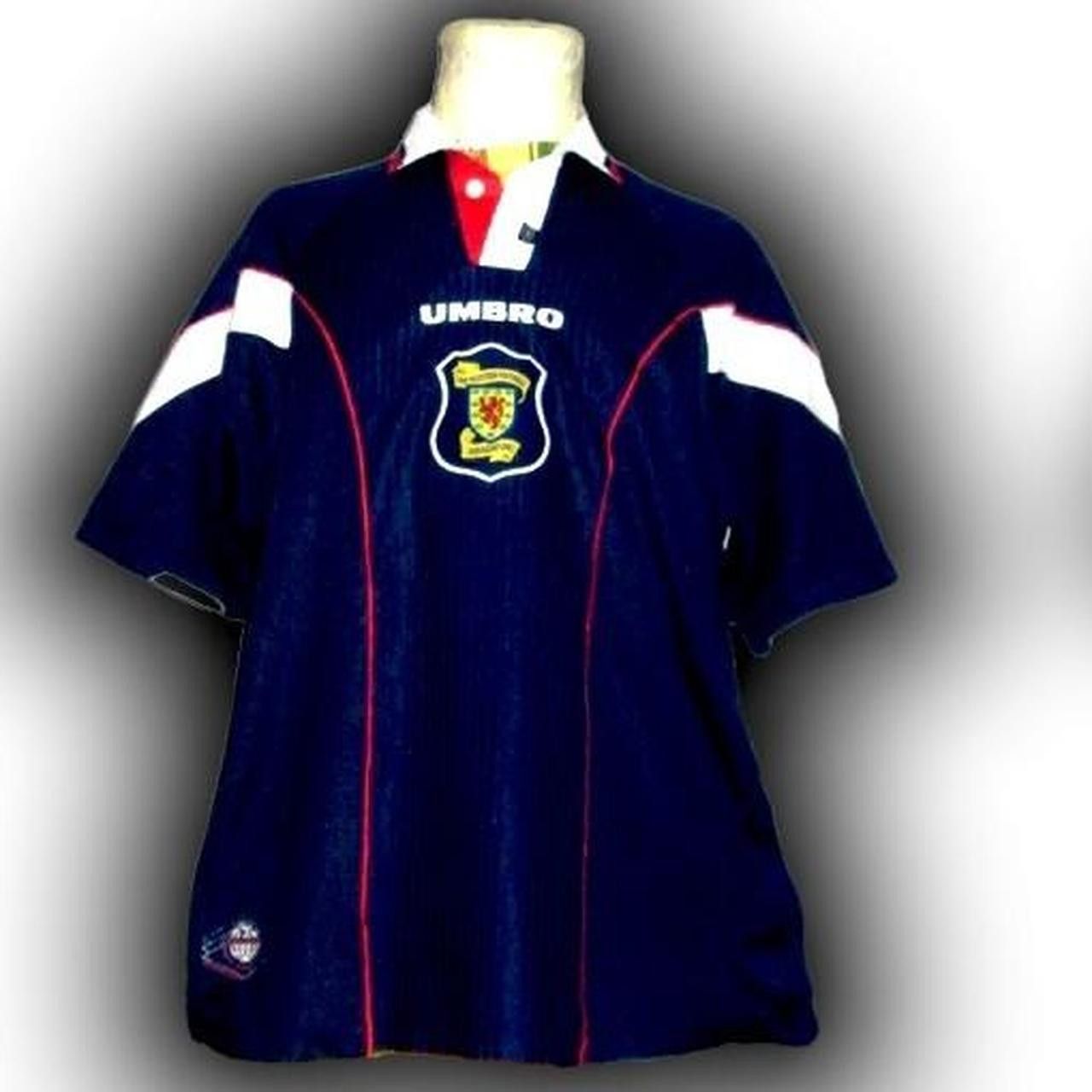 Umbro Scotland 1996 1997 Qualification Home Shirt jersey Size US XL / EU 56 / 4 - 1 Thumbnail