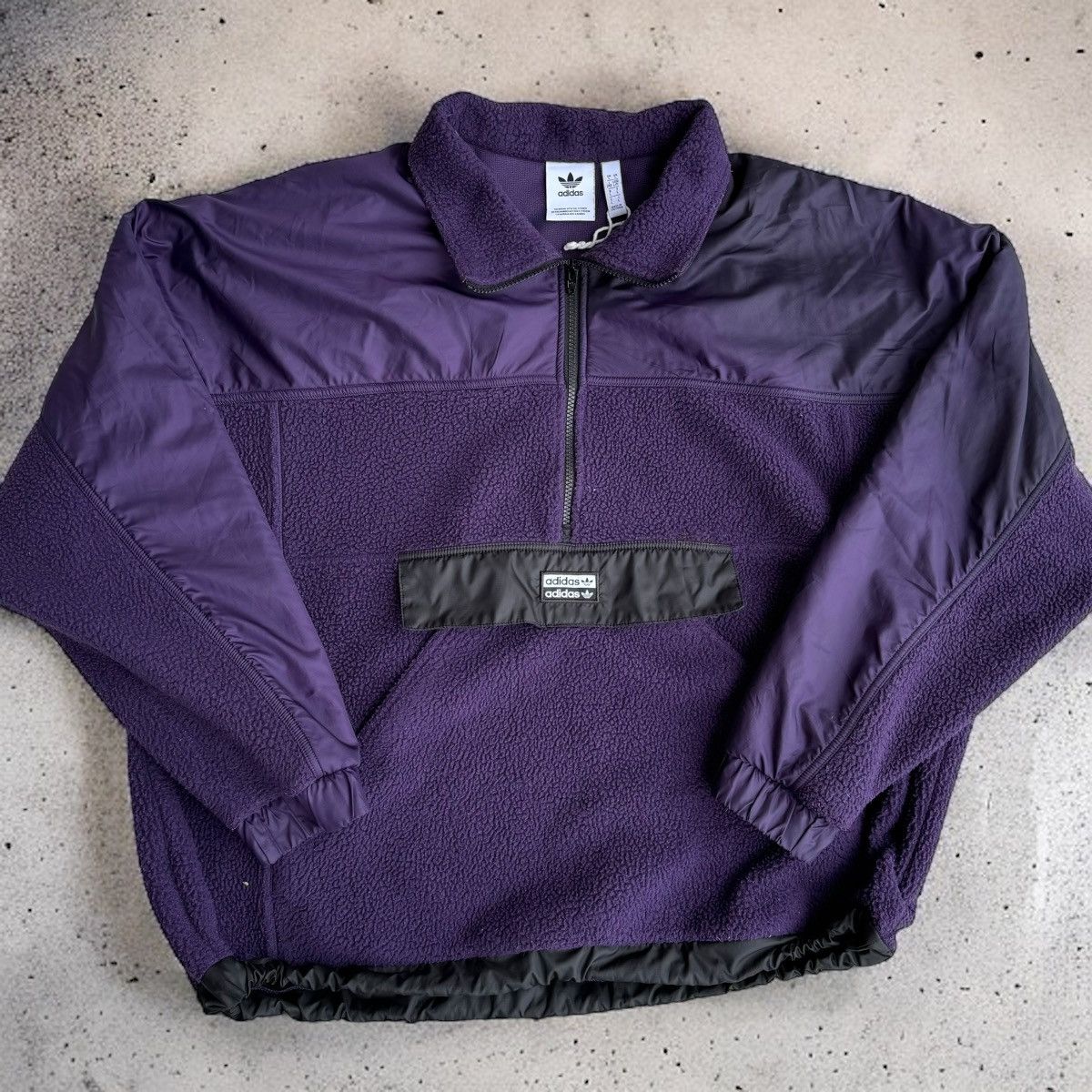 Adidas ADIDAS R.Y.V. Fleece Jacket Sherpa Outdoors Pullover Size US L / EU 52-54 / 3 - 1 Thumbnail