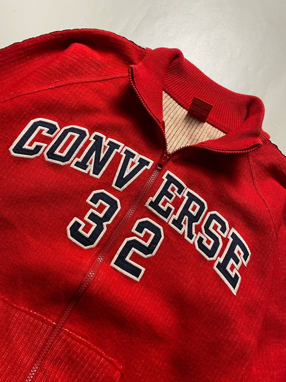 Converse Vintage 90's Converse Sweater Full Zip Size US L / EU 52-54 / 3 - 2 Thumbnail