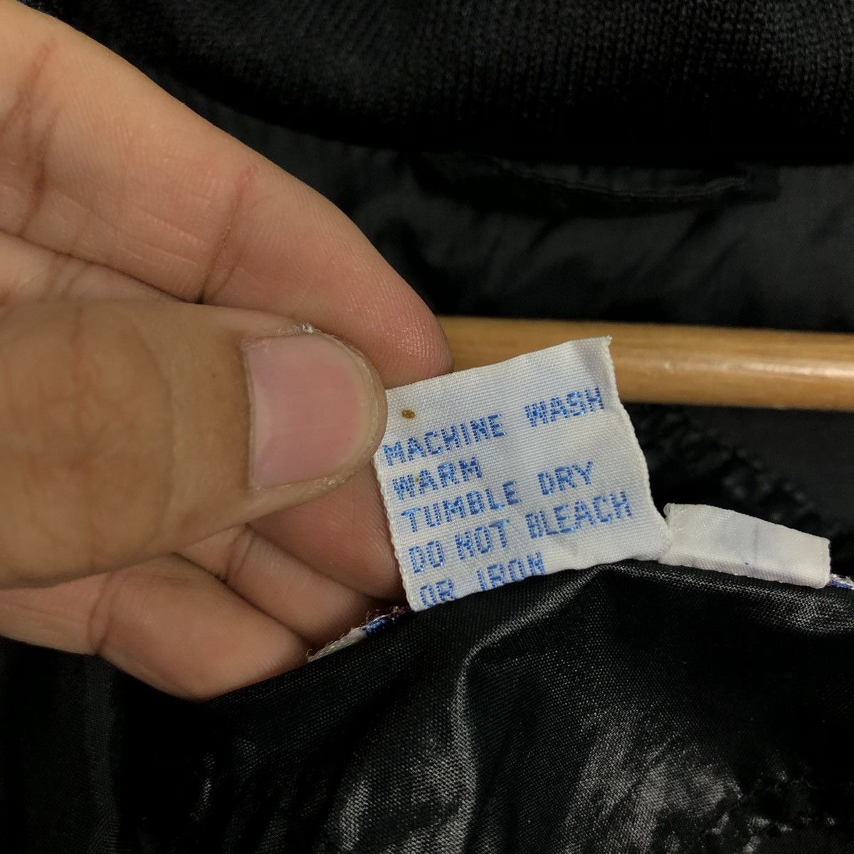 DUKE + DEXTER 💥VINTAGE SATIN BOMBER JACKET DOLE SMALL PONY Size US S / EU 44-46 / 1 - 24 Thumbnail