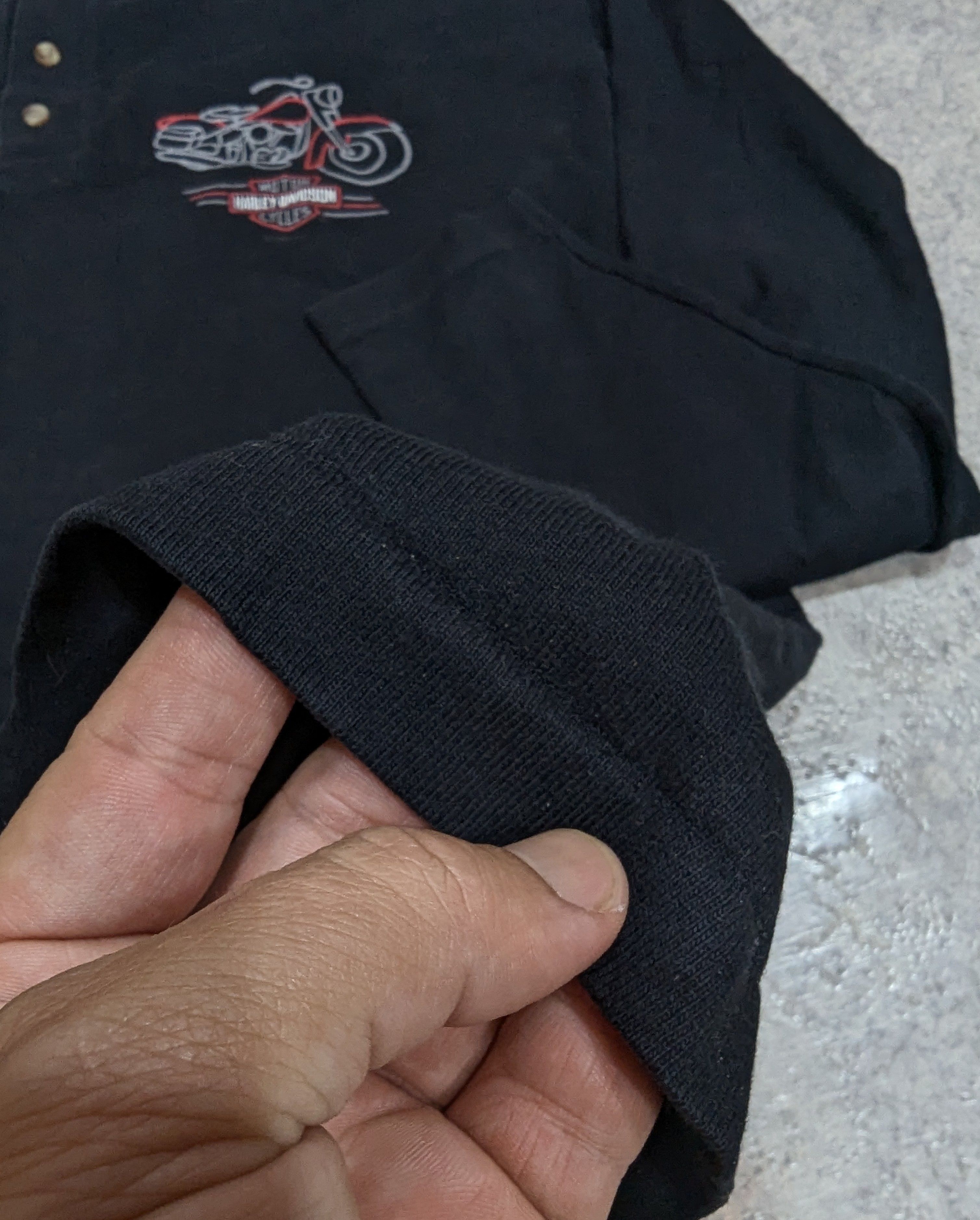 Harley Davidson 90's Harley Davidson Size US L / EU 52-54 / 3 - 6 Thumbnail