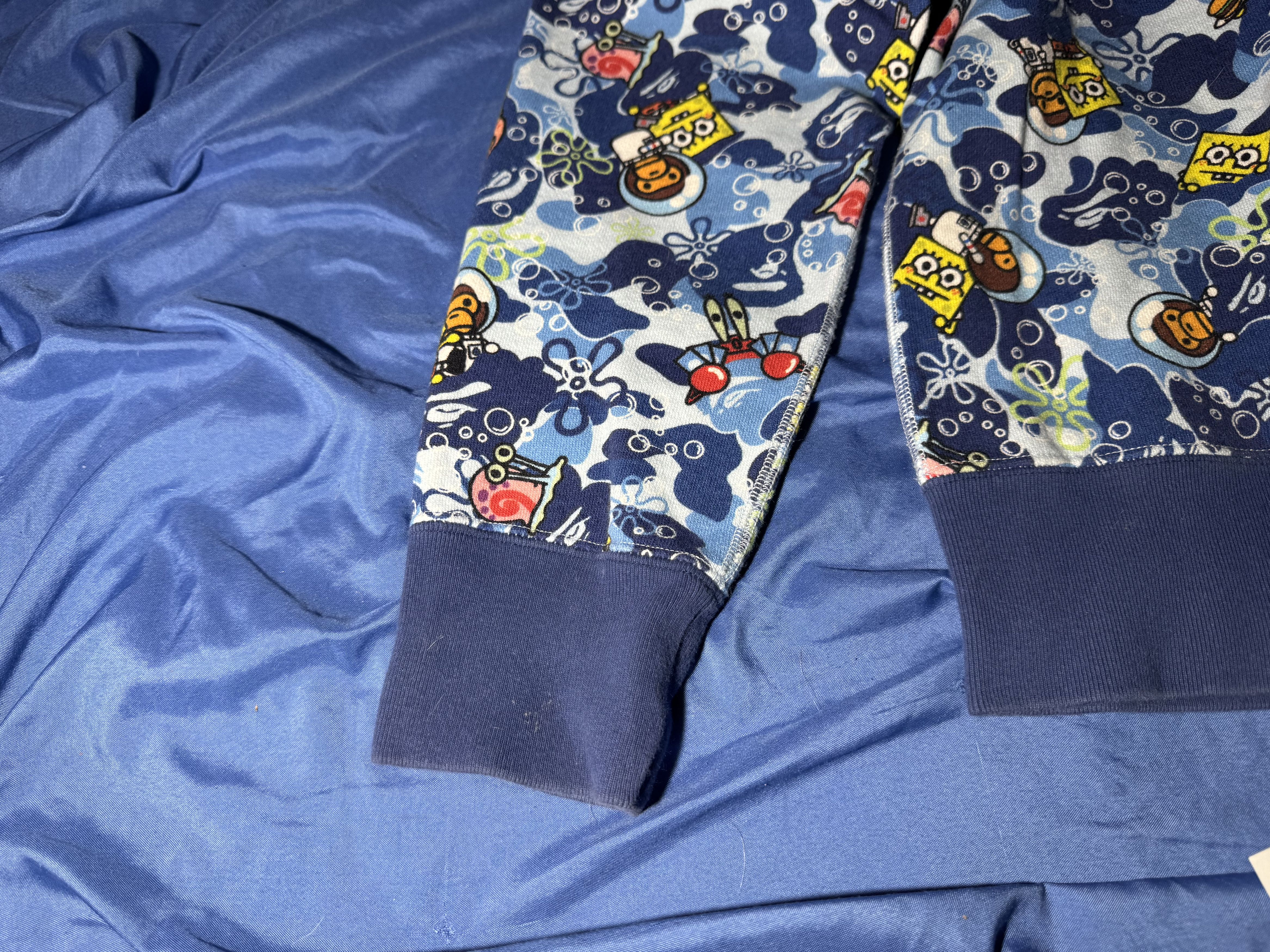 Bape Bape x Spongebob vintage crewneck sweater medium *rare* Size US M / EU 48-50 / 2 - 5 Thumbnail