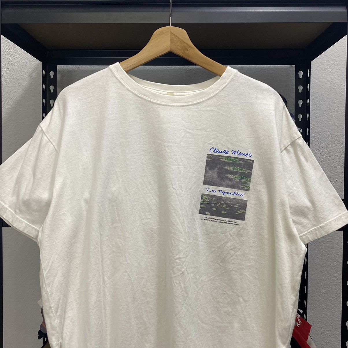 Vintage Claude Monet Art Designer Tshirt Size US L / EU 52-54 / 3 - 2 Thumbnail