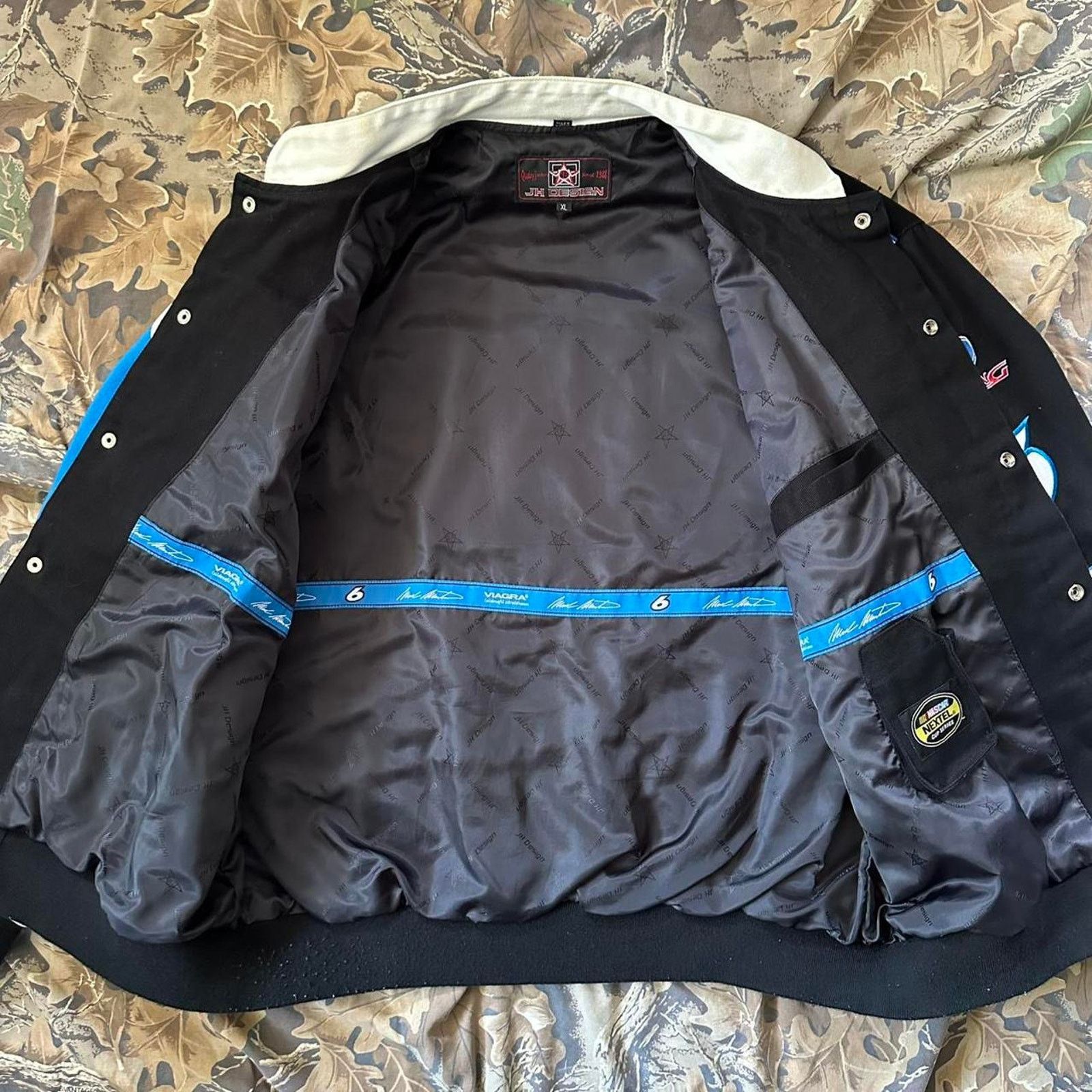 JH Design × NASCAR × Vintage RARE JH Design VIAGRA Racing Jacket NASCAR Mark Martins XL Size US XL / EU 56 / 4 - 7 Thumbnail