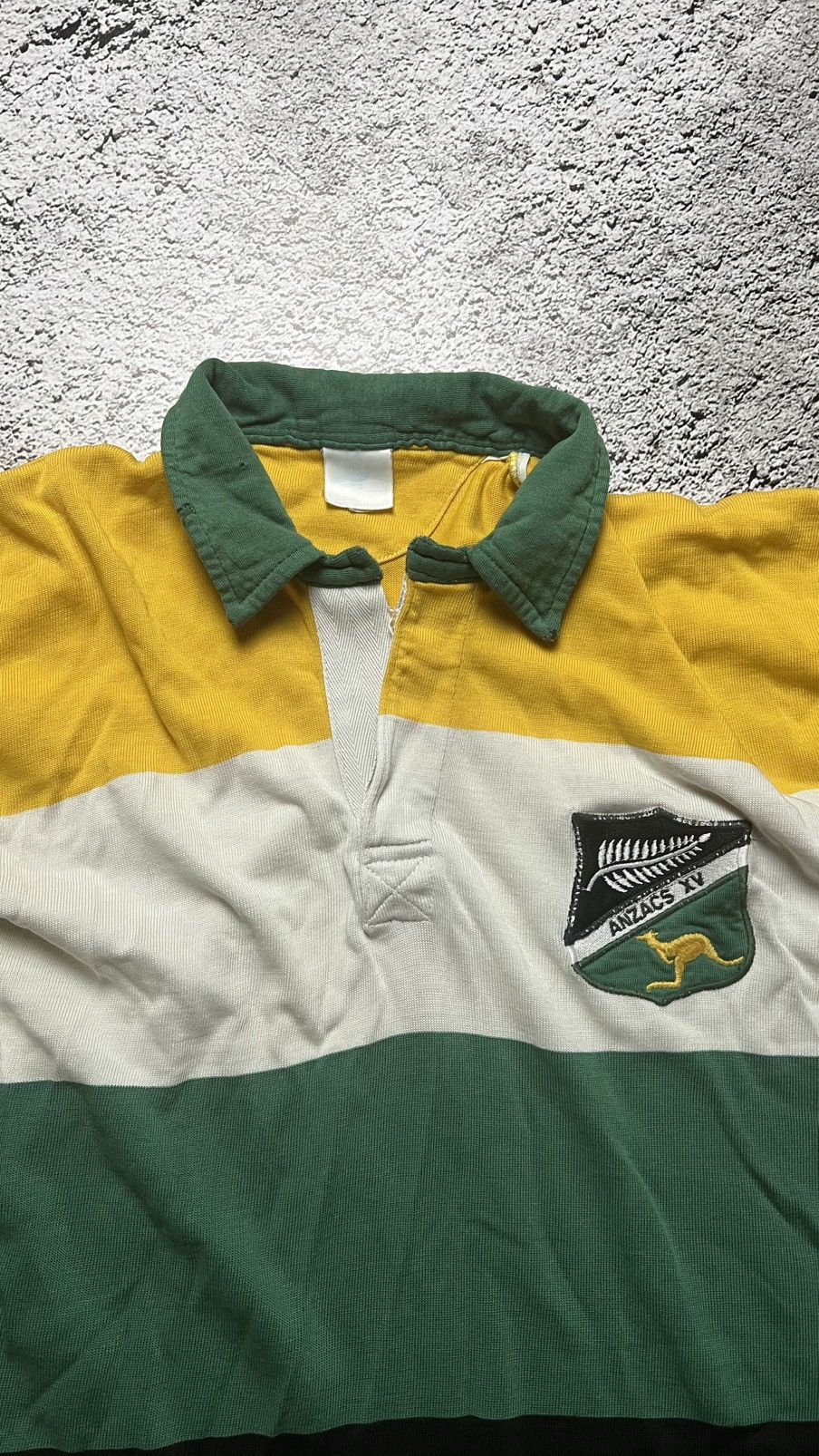 Vintage 1989 RARE‼️ Anzacs XV Canterbury rugby jersey Size US L / EU 52-54 / 3 - 3 Thumbnail