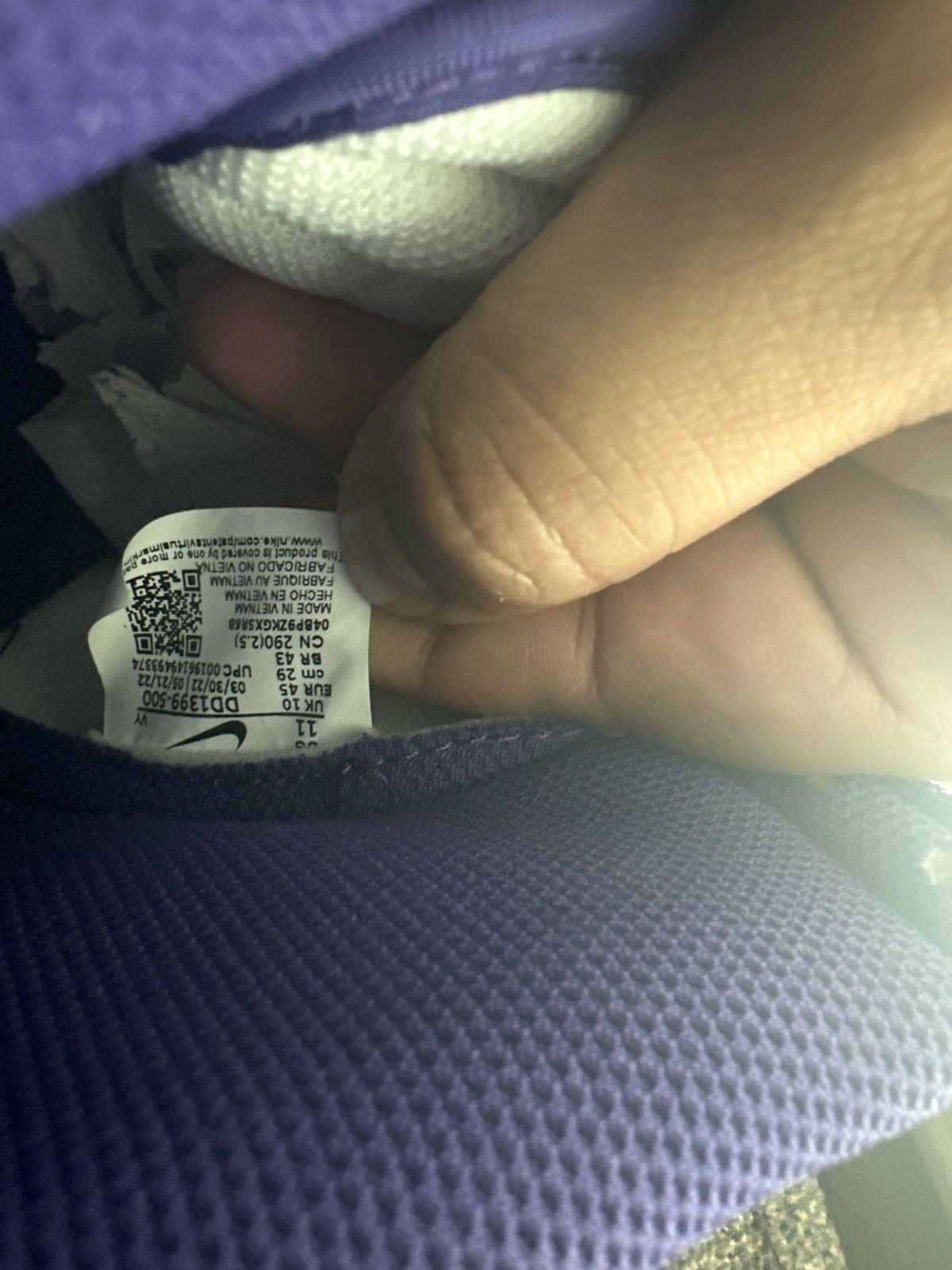 Nike Nike Dunk High “Lakers” Size US 11 / EU 44 - 8 Thumbnail