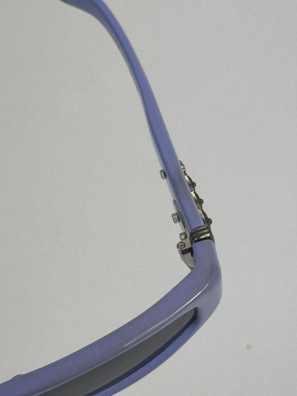 Chrome Hearts Lilac Sterling Silver Stars Hardware Roller Sunglasses RARE Size ONE SIZE - 19 Thumbnail