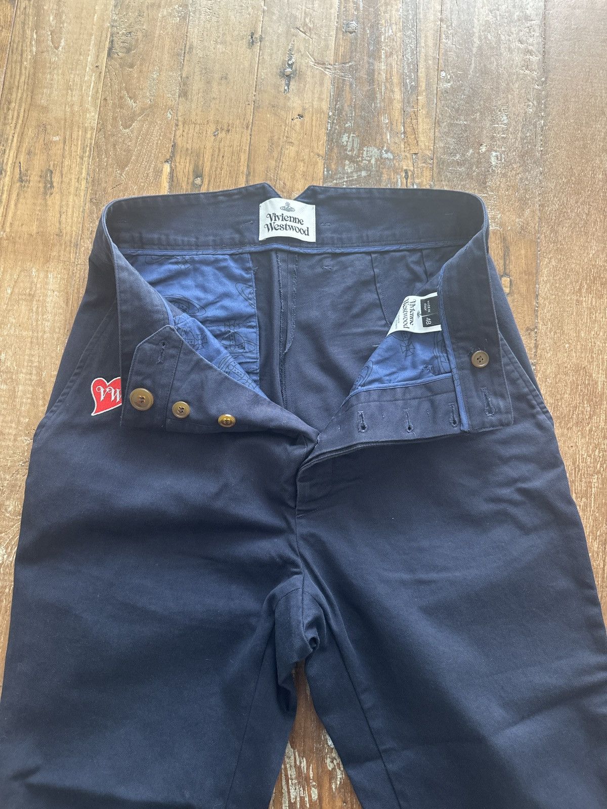Vivienne Westwood Vivienne Westwood Cropped Cruise Trousers Size US 32 / EU 48 - 3 Thumbnail