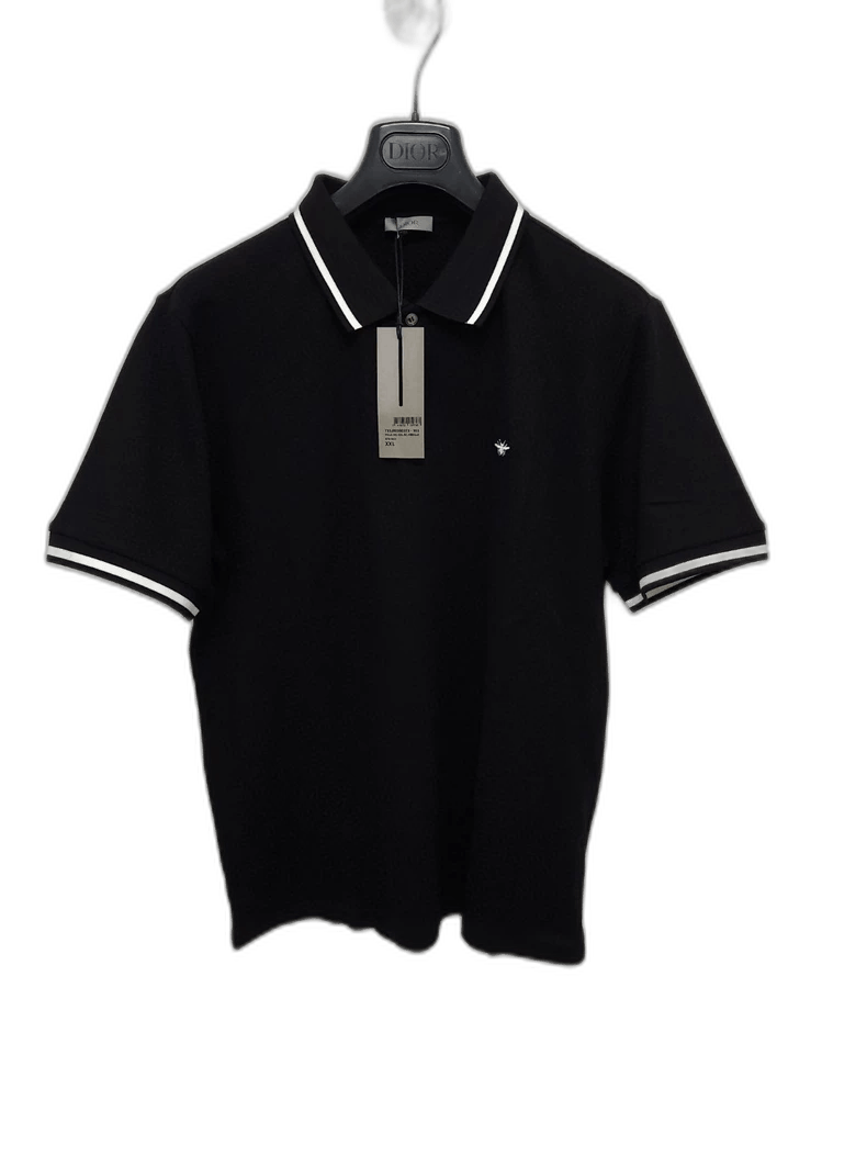 DIOR Essential Black Polo Shirt XXL