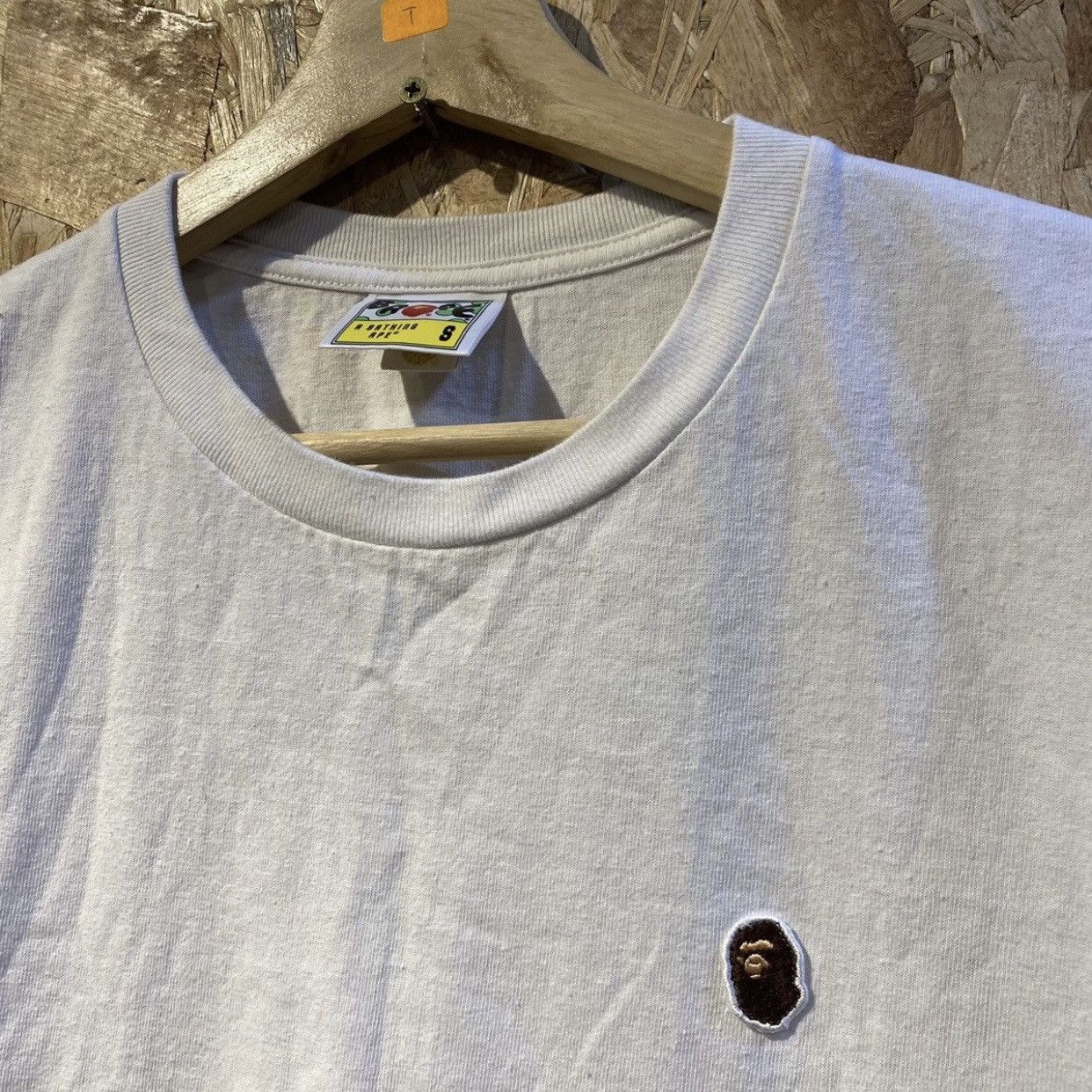 Bape Bape Basic Patches logo white basic tee Simple Size US S / EU 44-46 / 1 - 3 Thumbnail
