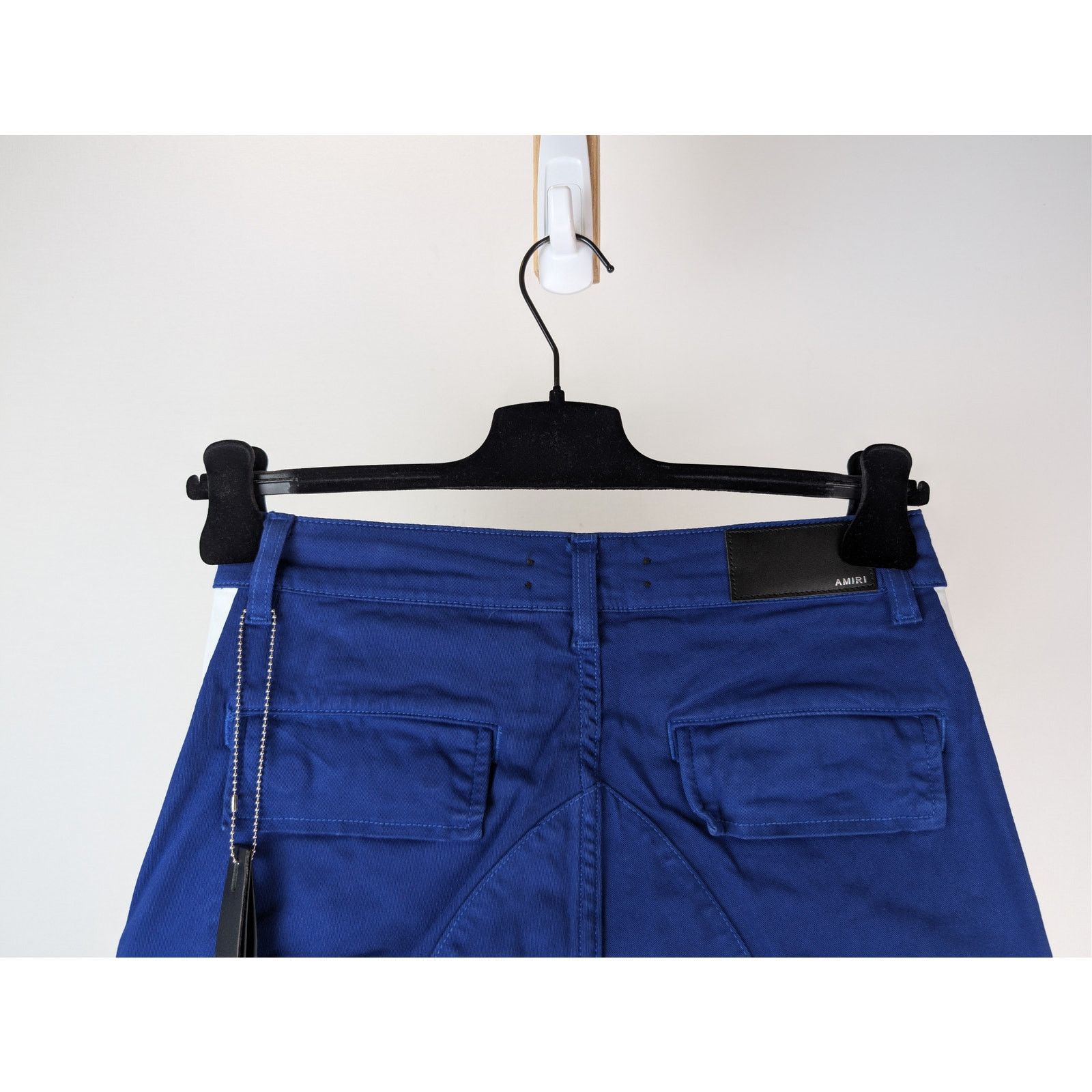 Amiri o1rshd1 Stack Track Cargo Trousers Pants Royal Blue / White Size US 28 / EU 44 - 13 Thumbnail