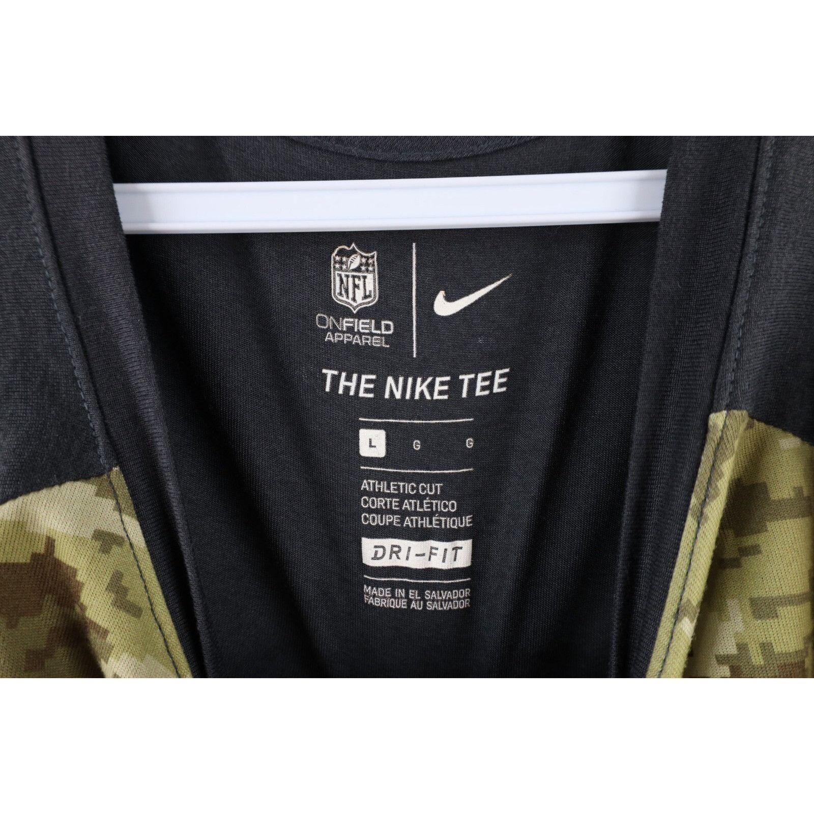 Nike Nike Salute To Service San Francisco 49ers Raglan T-Shirt Size US L / EU 52-54 / 3 - 6 Thumbnail