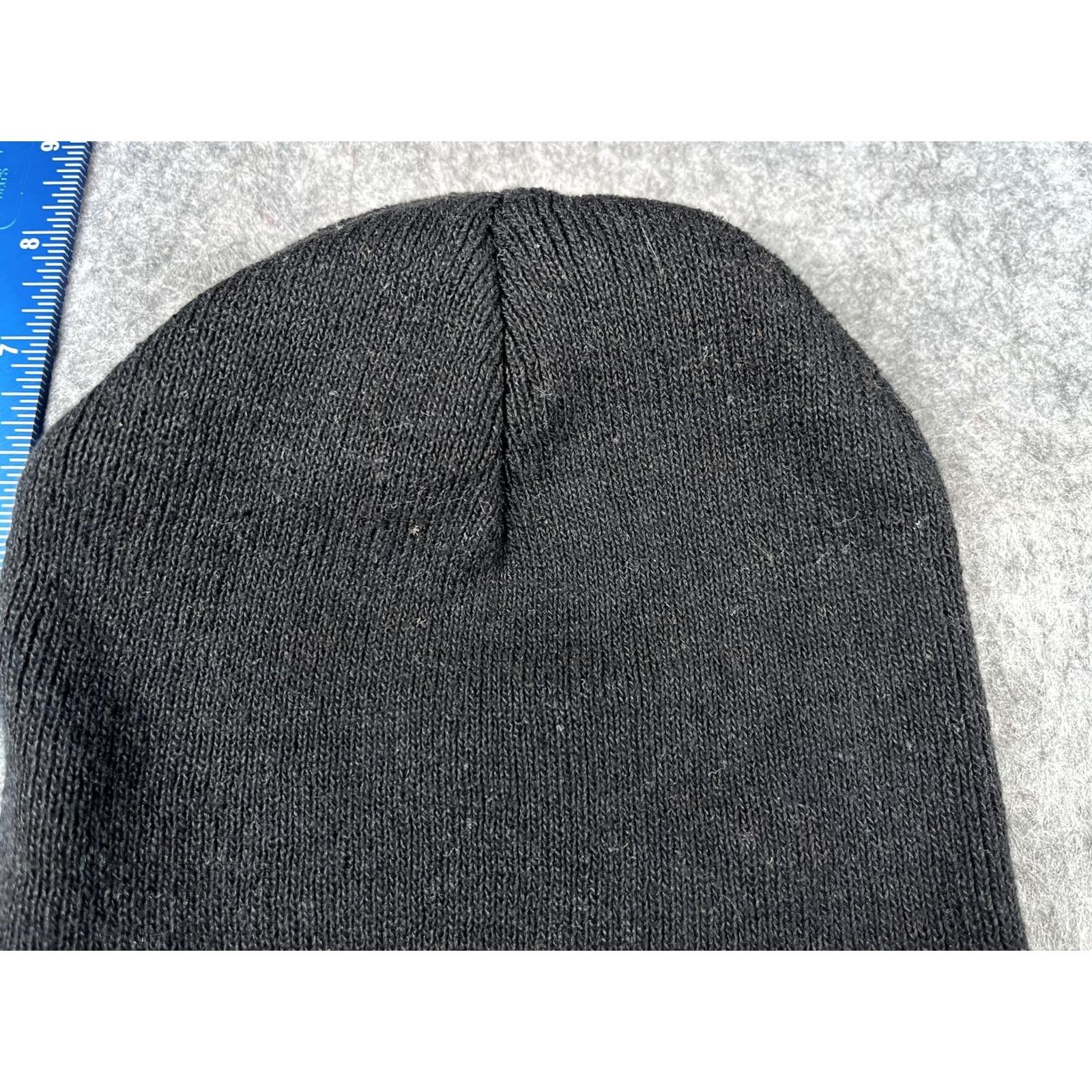 Vintage Doctors Without Borders Hat Beanie Mens One Size Black Knit Logo Winter Casual Size ONE SIZE - 3 Thumbnail