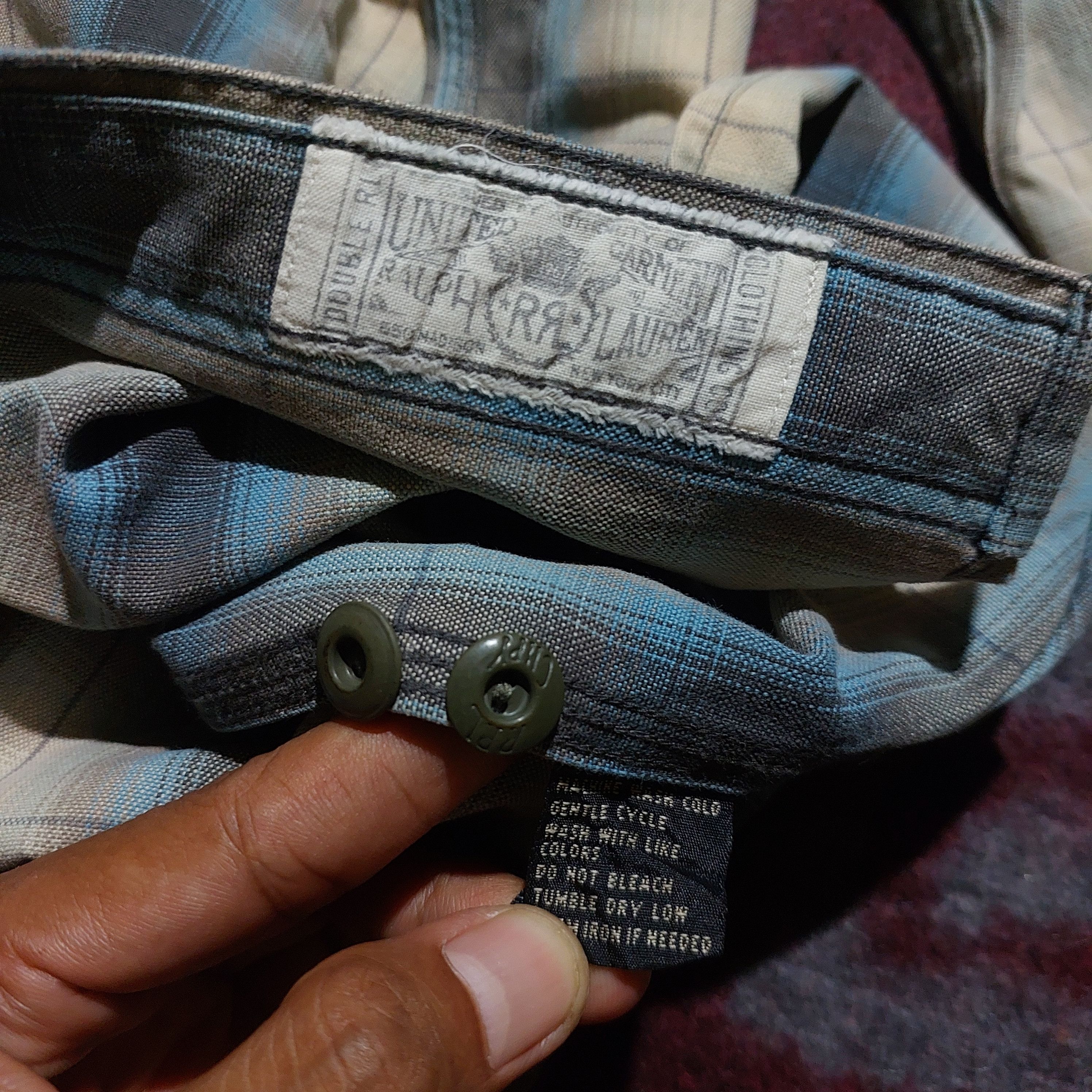 RRL Ralph Lauren RRL Ralph Lauren checkered two pocket shirt Size US S / EU 44-46 / 1 - 10 Thumbnail