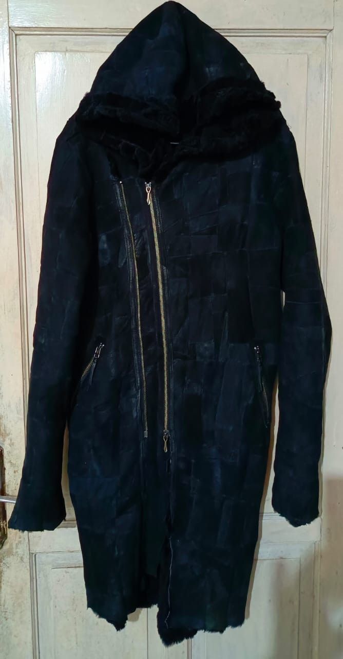 image of 14Th Addiction Leather Jacket in Black, Men's (Size XS)