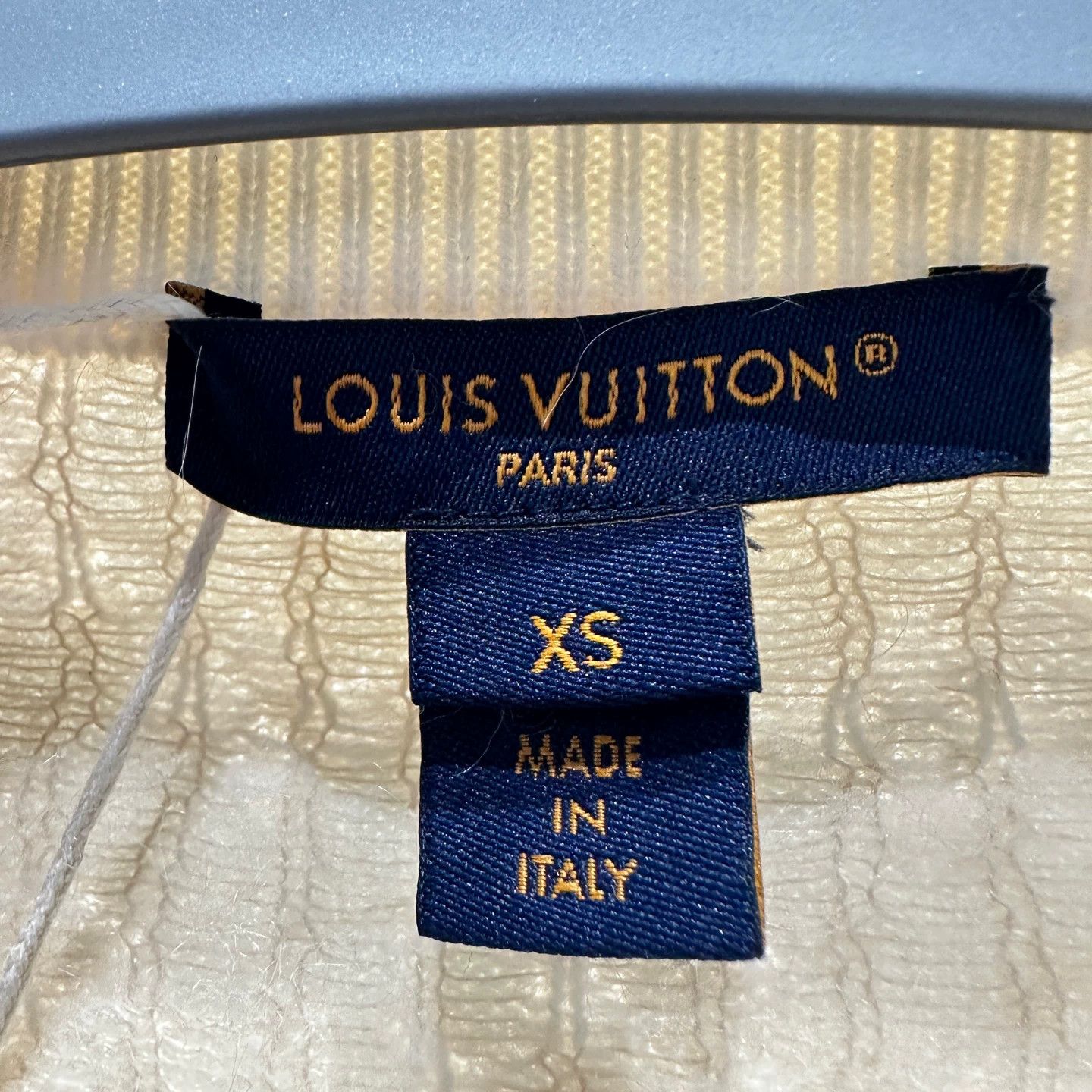 Louis Vuitton LV 26SS All Over Logo Wool Knit Cardigan XS Size XS / US 0-2 / IT 36-38 - 3 Thumbnail
